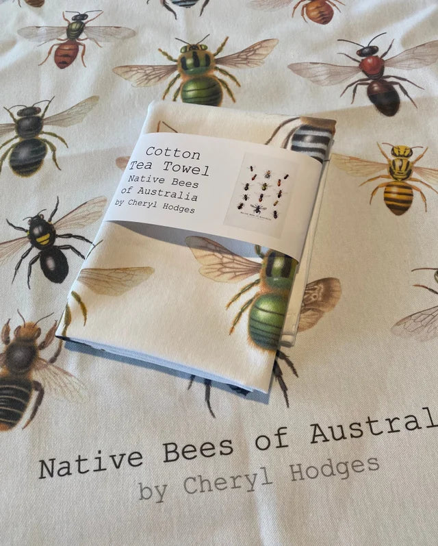 Tea Towel - Native Bees of Australia