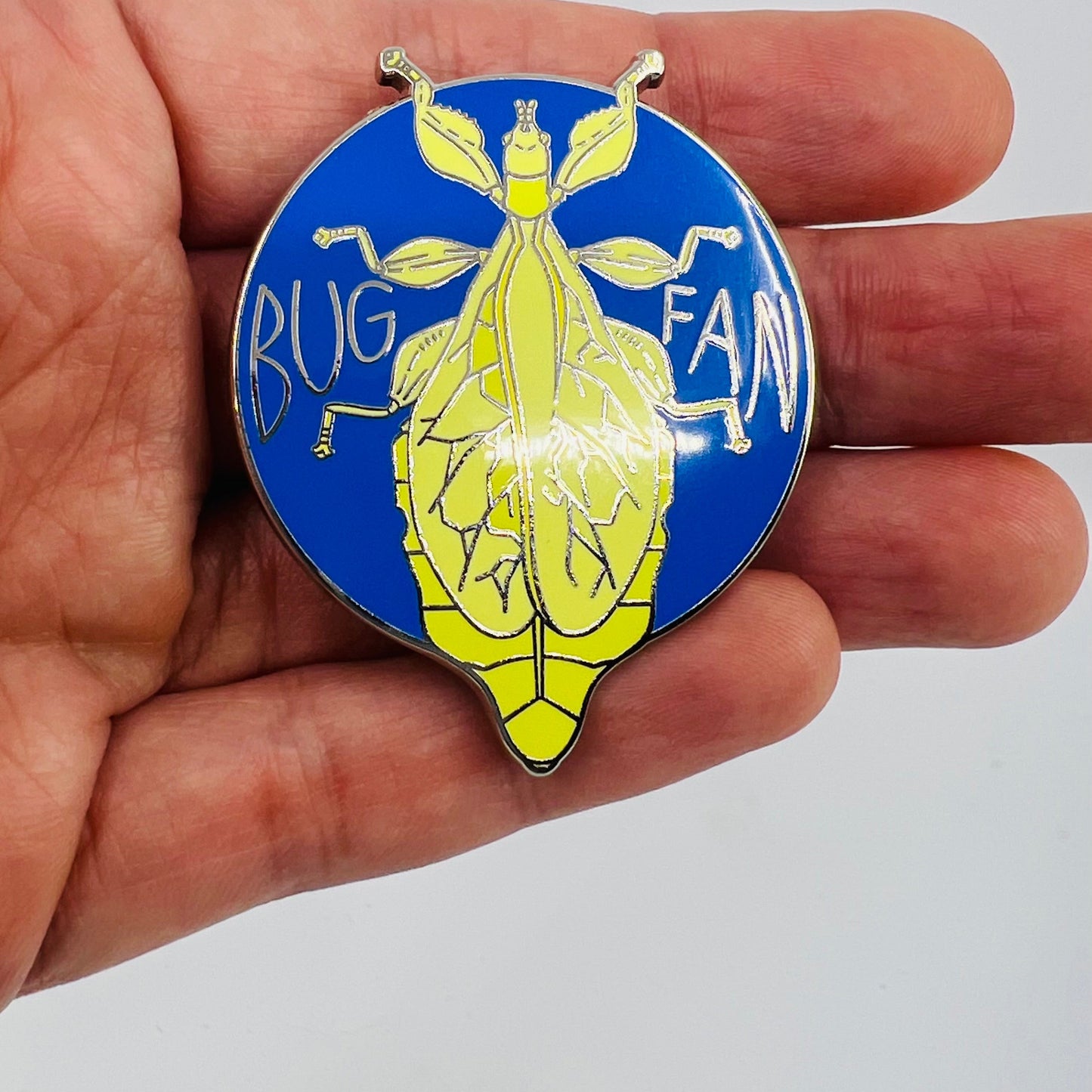 Bug fan - Monteith's Leaf insect pin