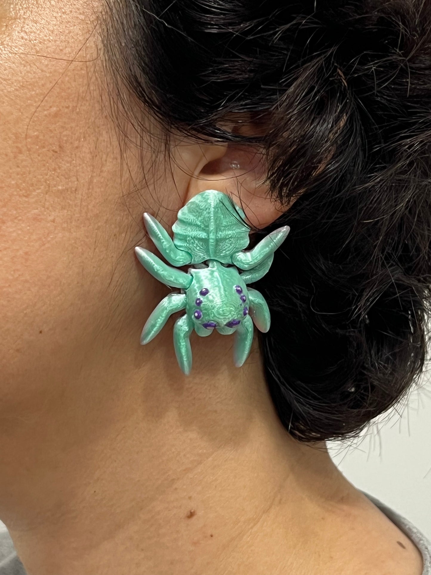Josh the spider stud earrings