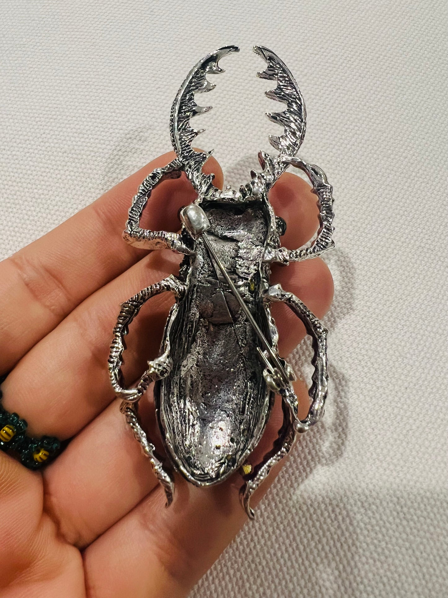 Fashion Stag Beetle Brooch
