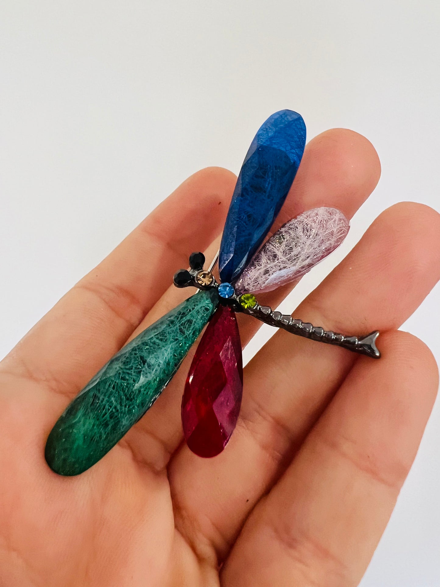 Dragonfly Brooch - Resin