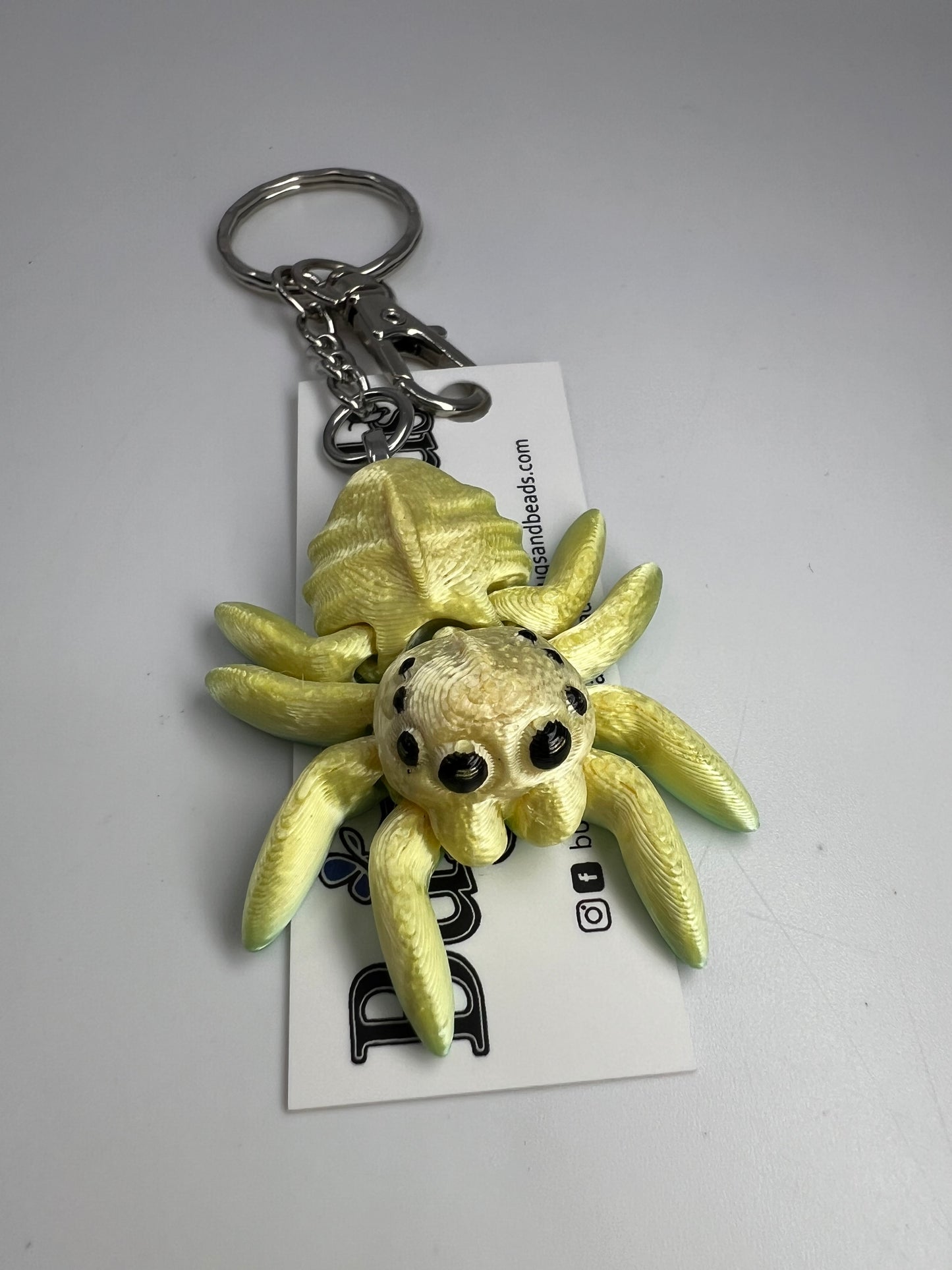 Josh the spider keychain