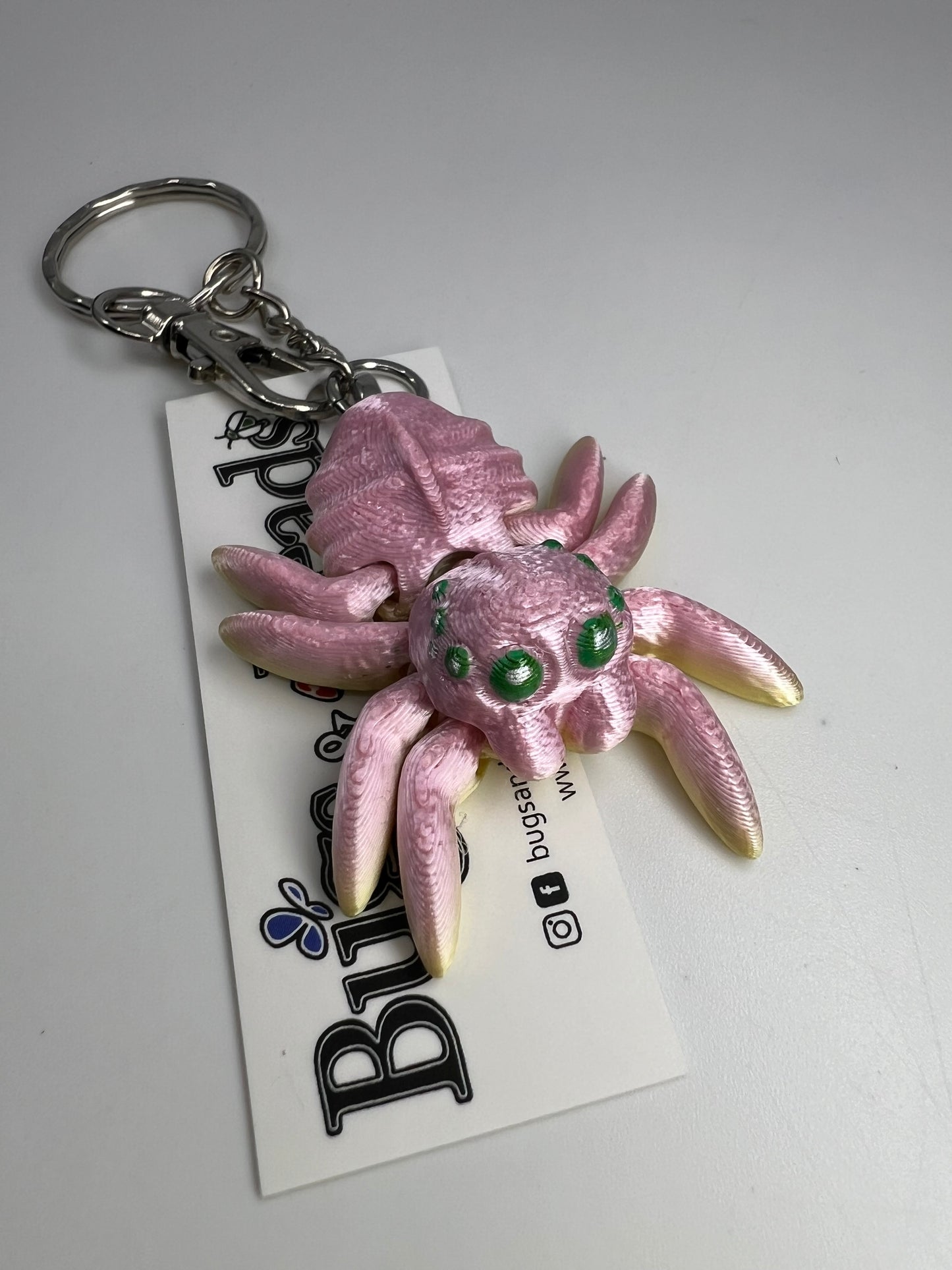 Josh the spider keychain