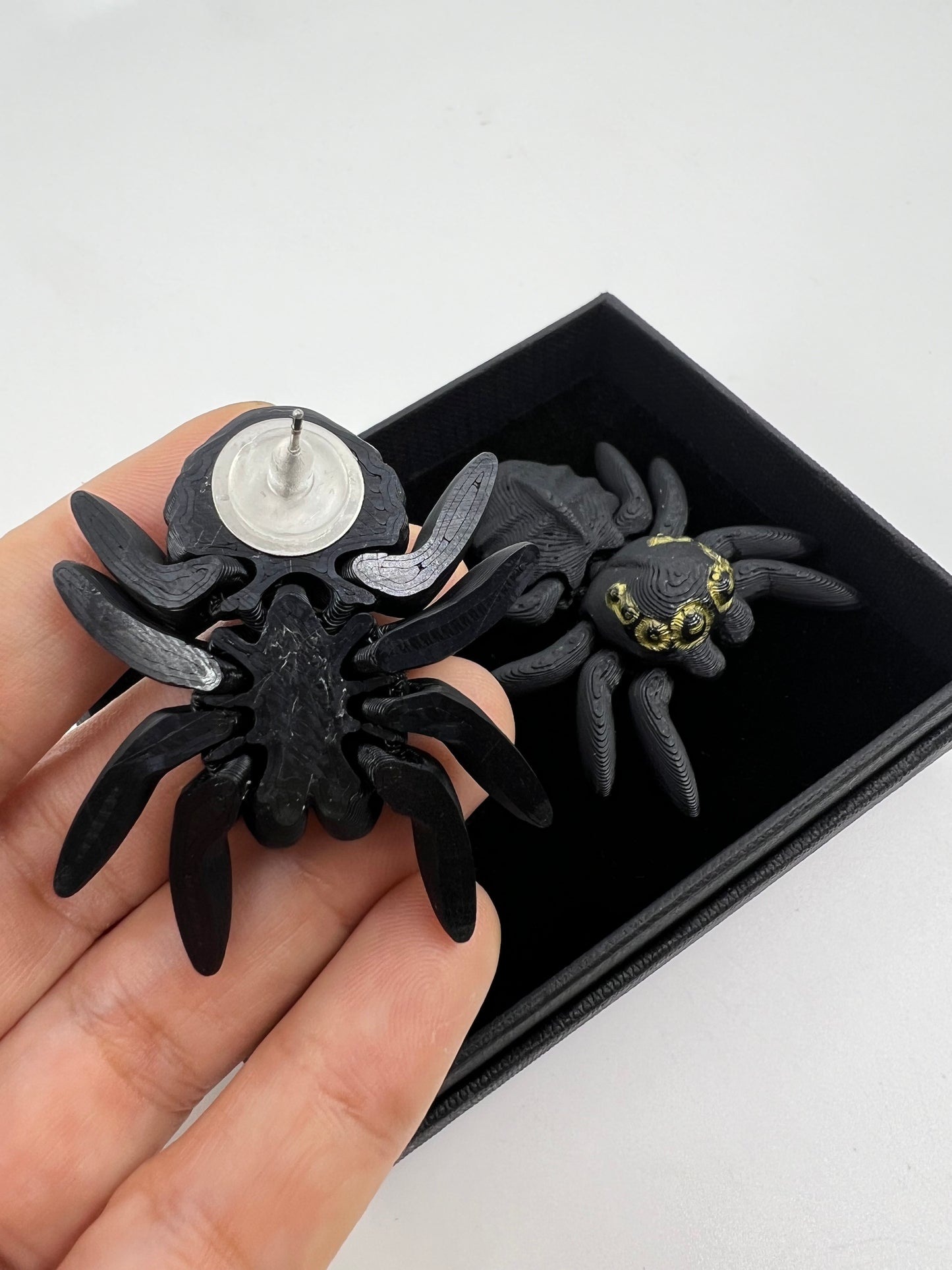 Josh the spider stud earrings