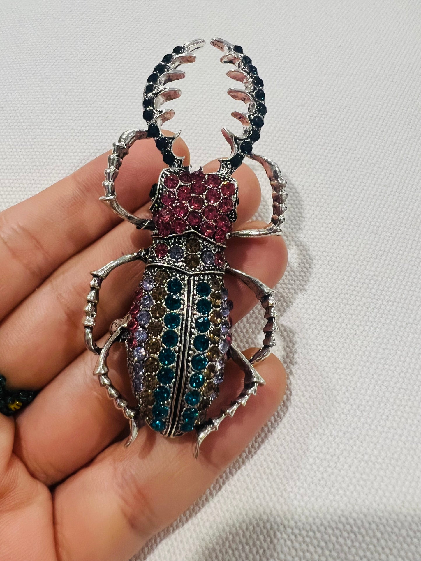 Fashion Stag Beetle Brooch