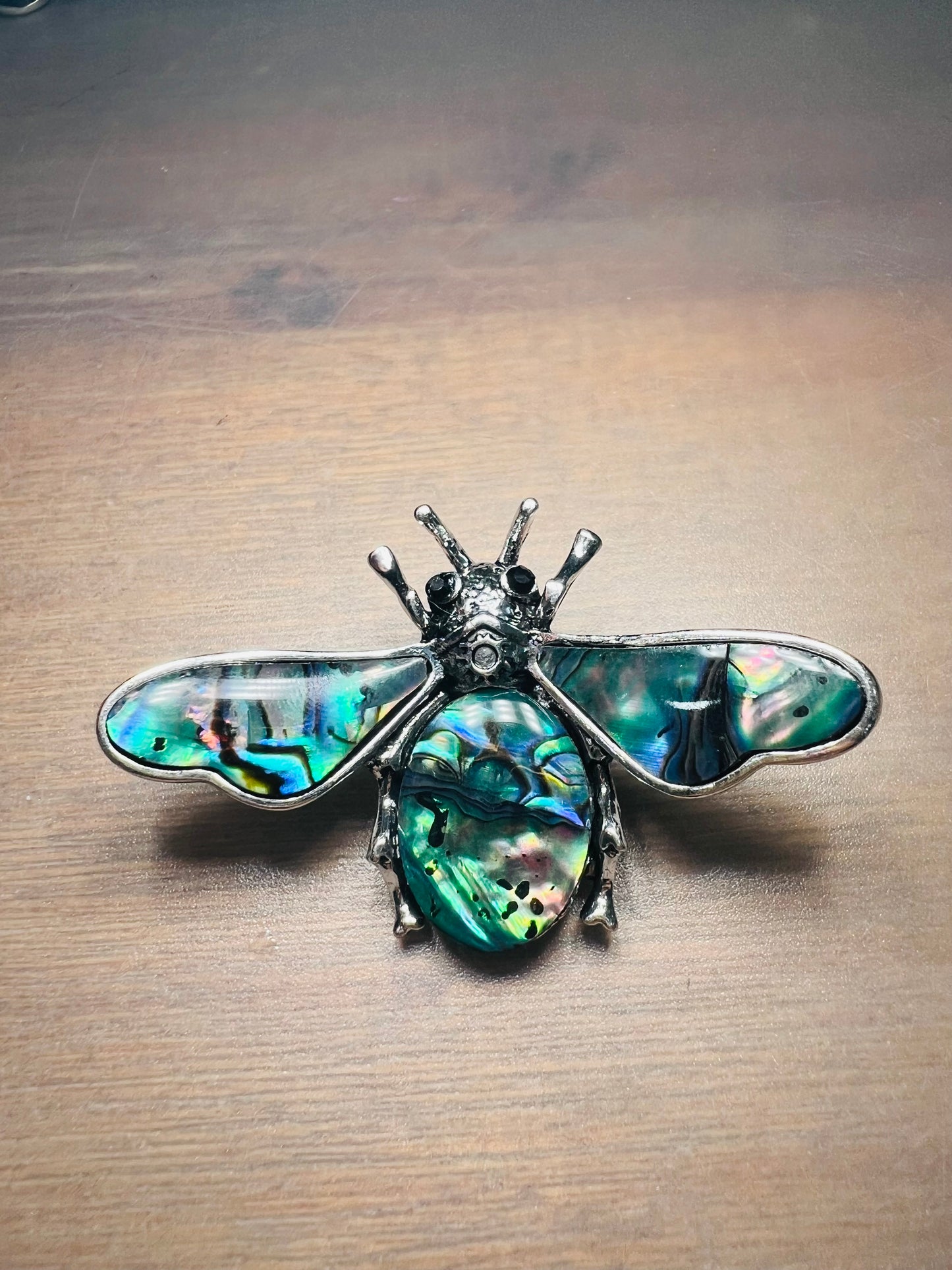 Bee Brooch - Paua