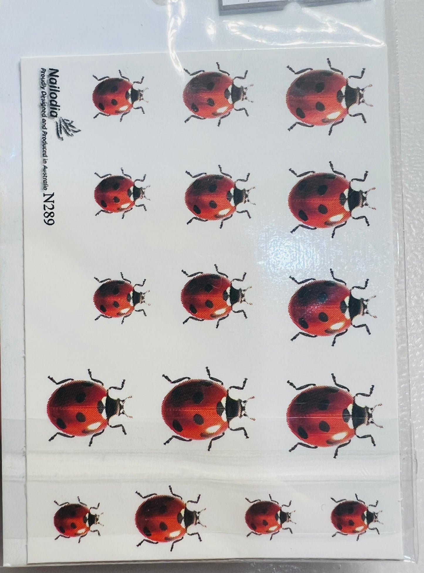 Nail insect stickers