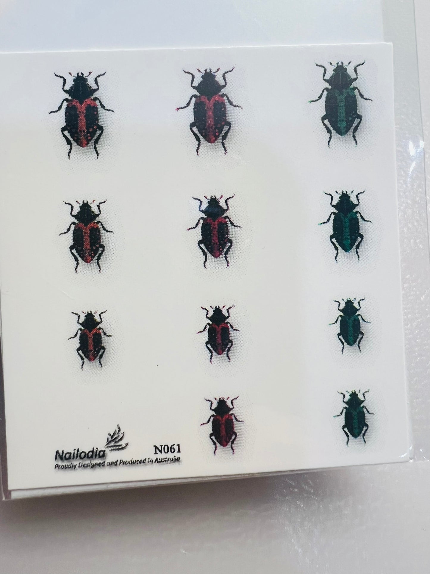 Nail insect stickers