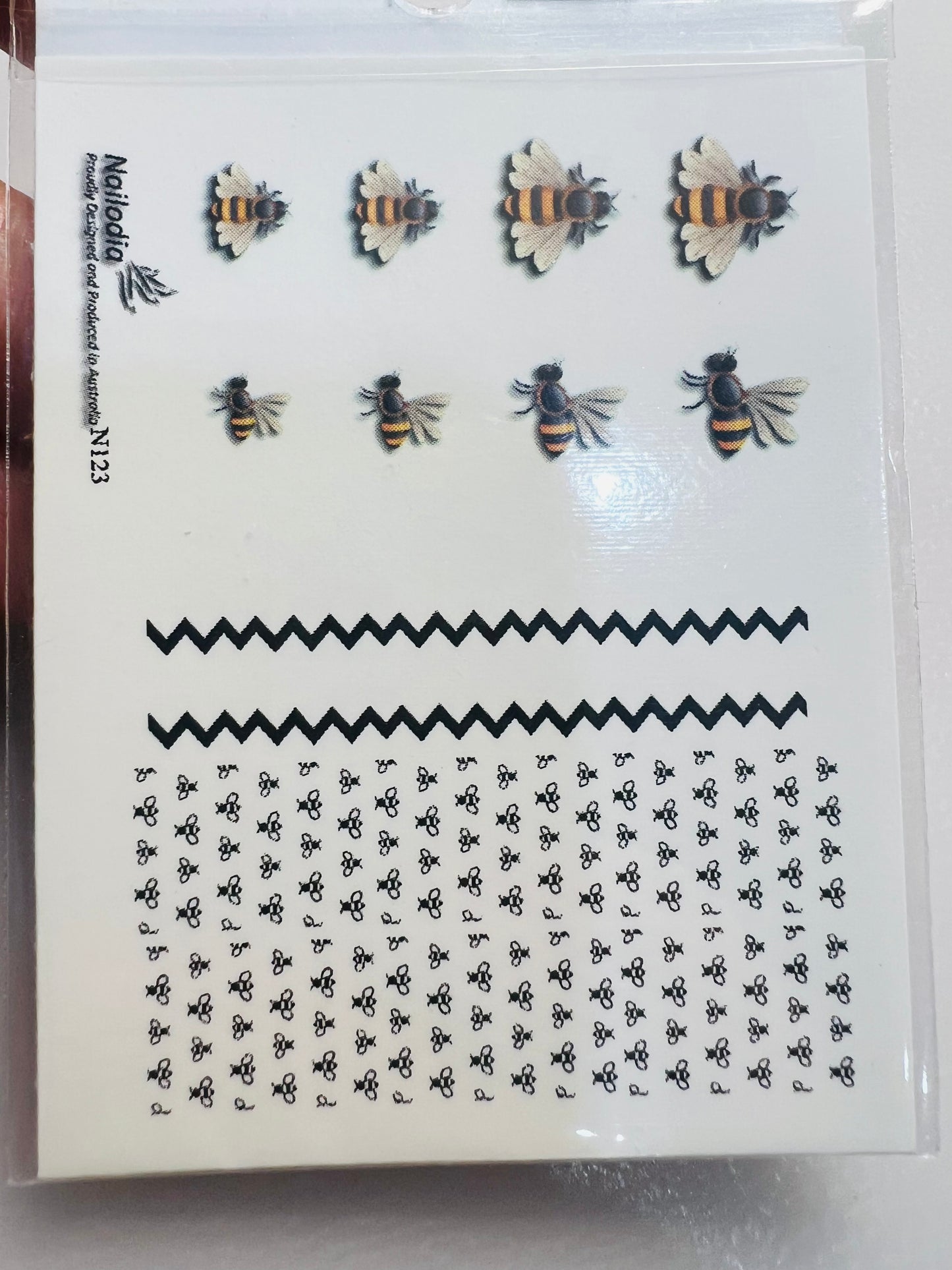 Nail insect stickers