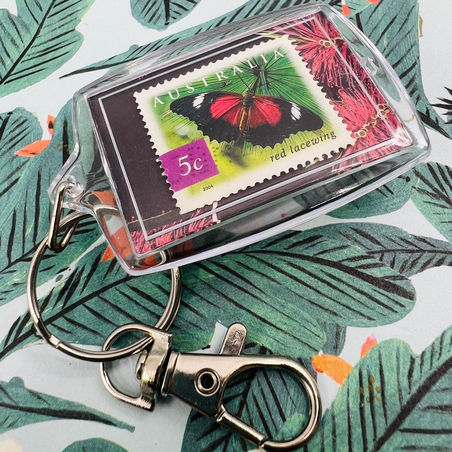 Real Australian stamp - Red lacewing