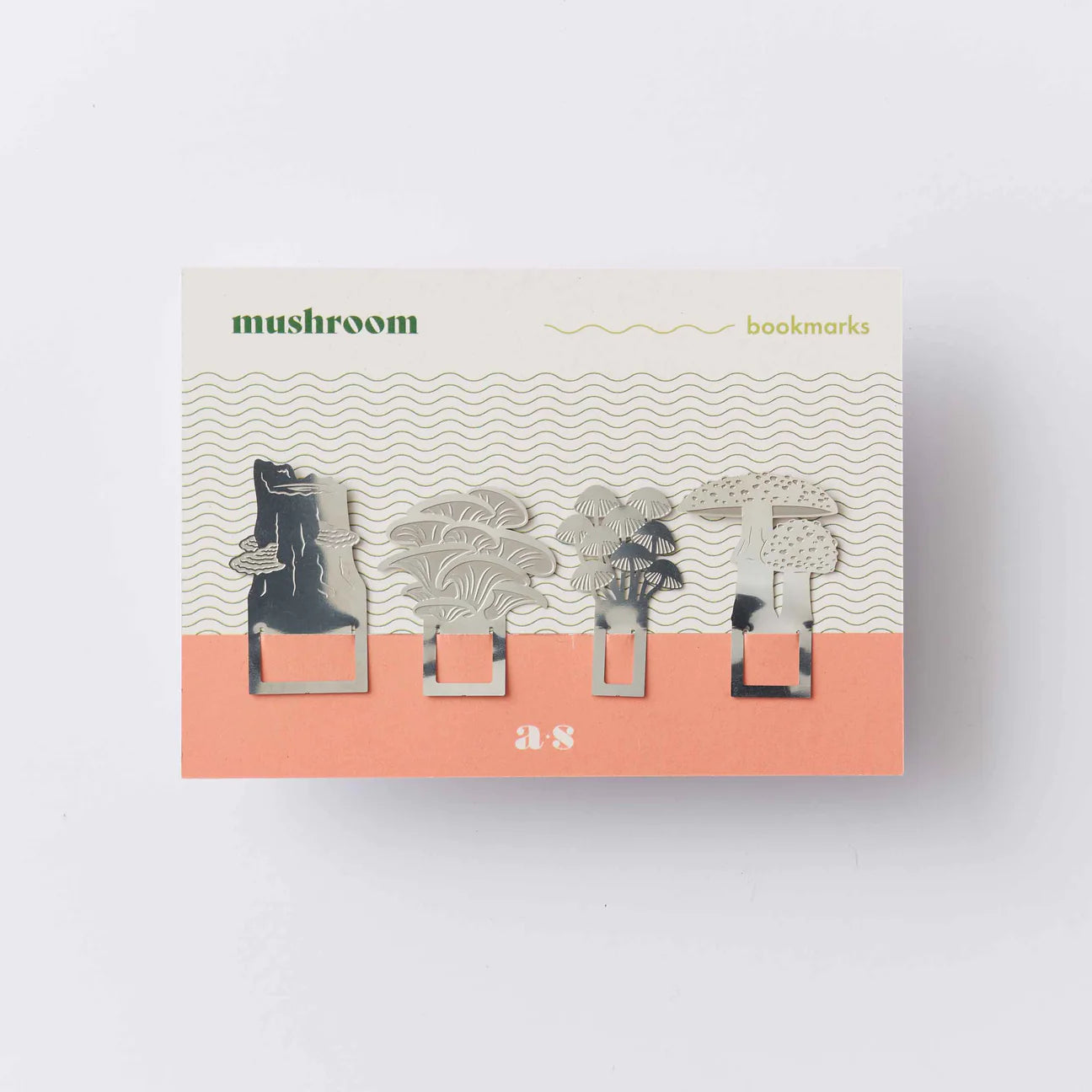 Stainless Steel Mushroom Bookmarks