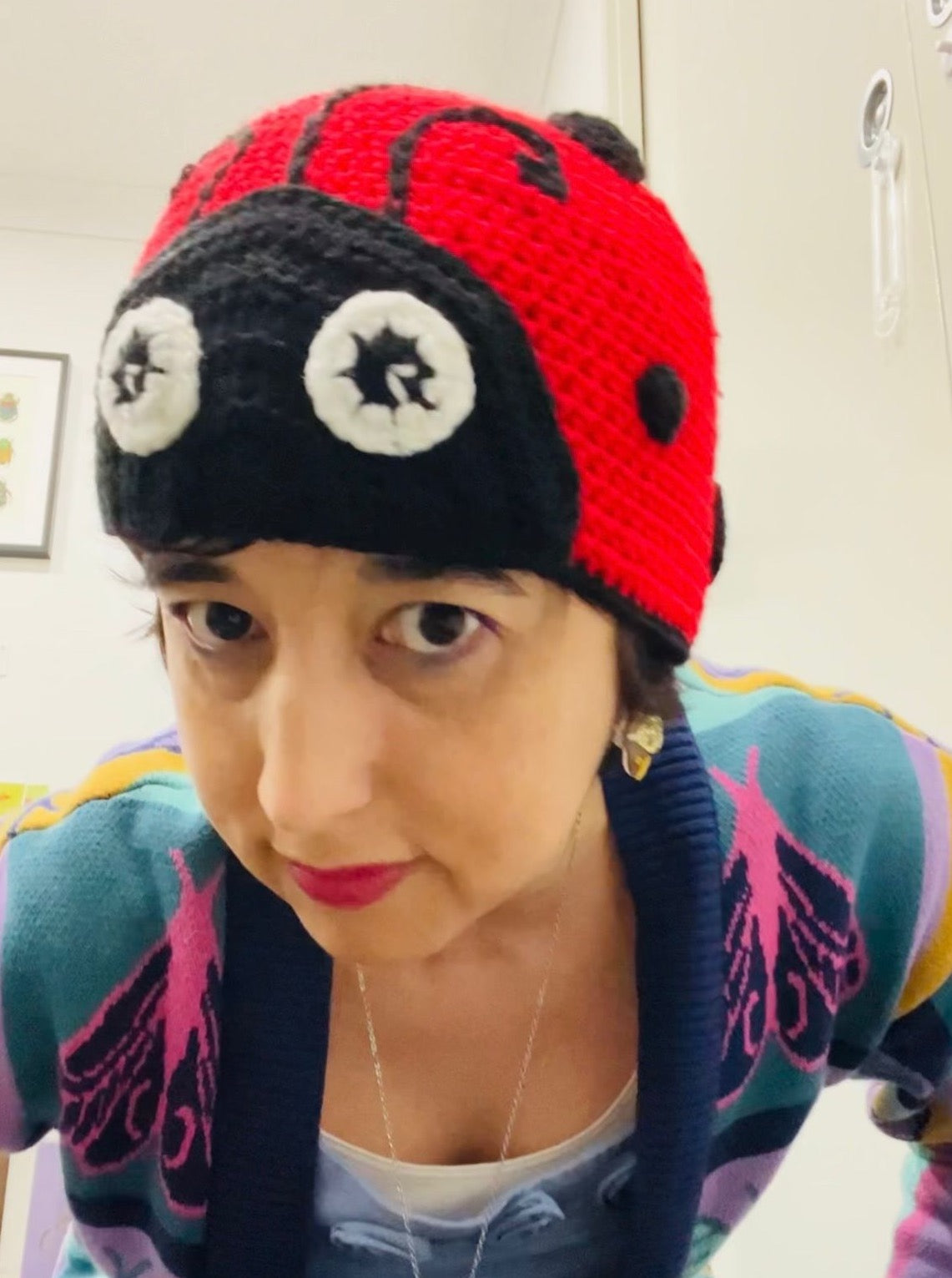 Harlequin Ladybird beanie