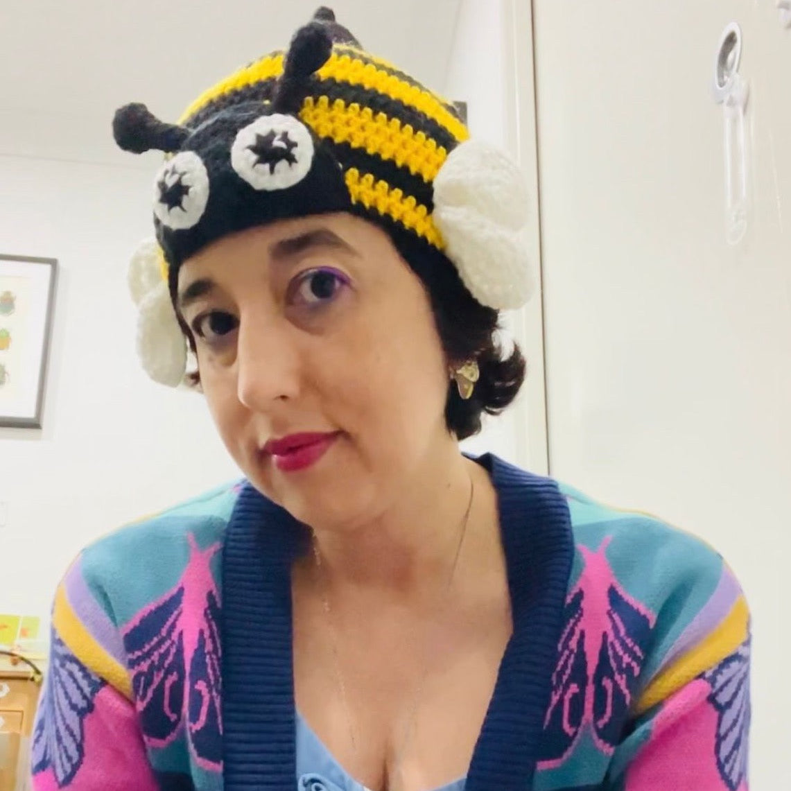 Western honey bee beanie