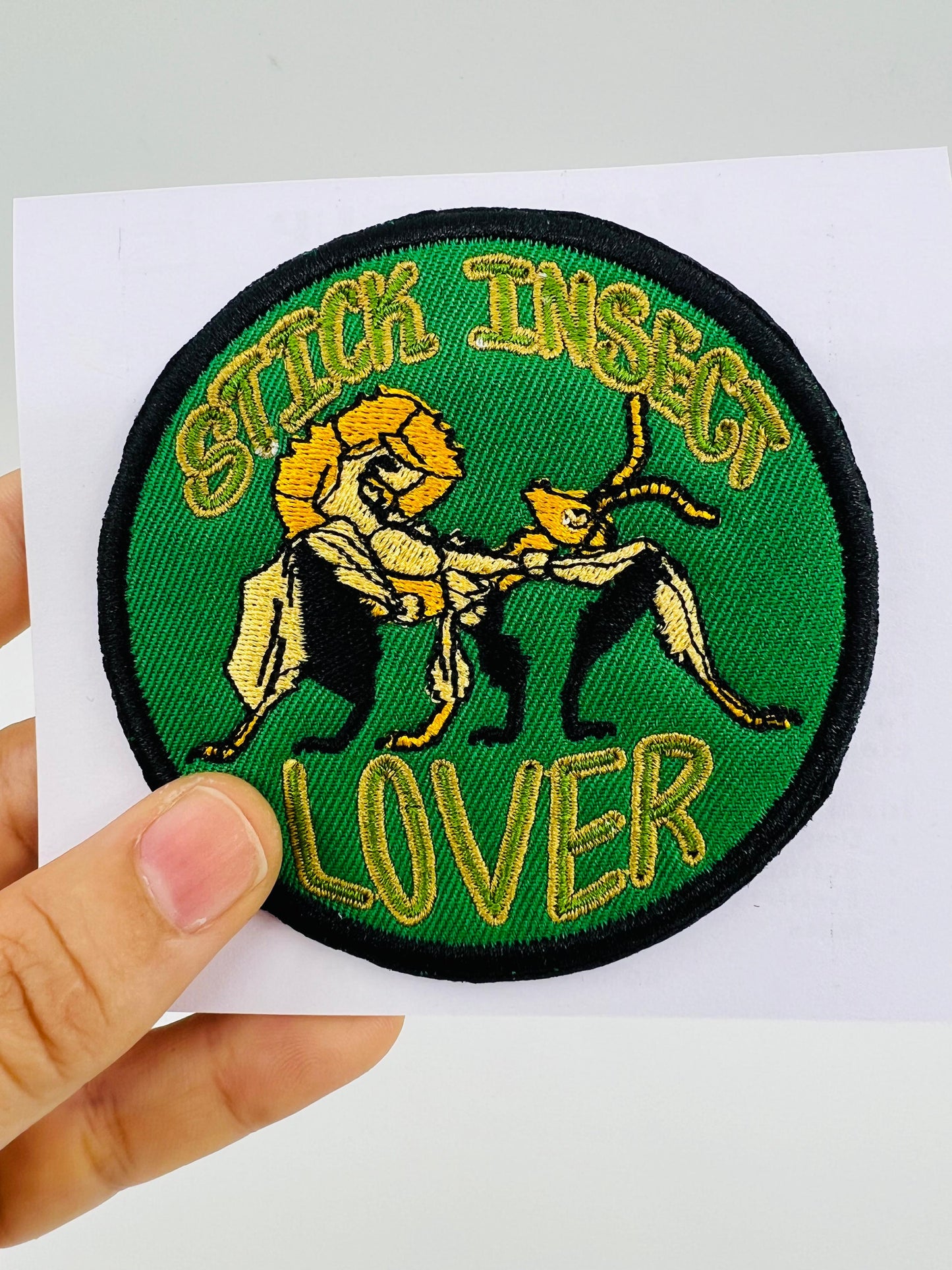 Stick insect Lover Iron-on Patch