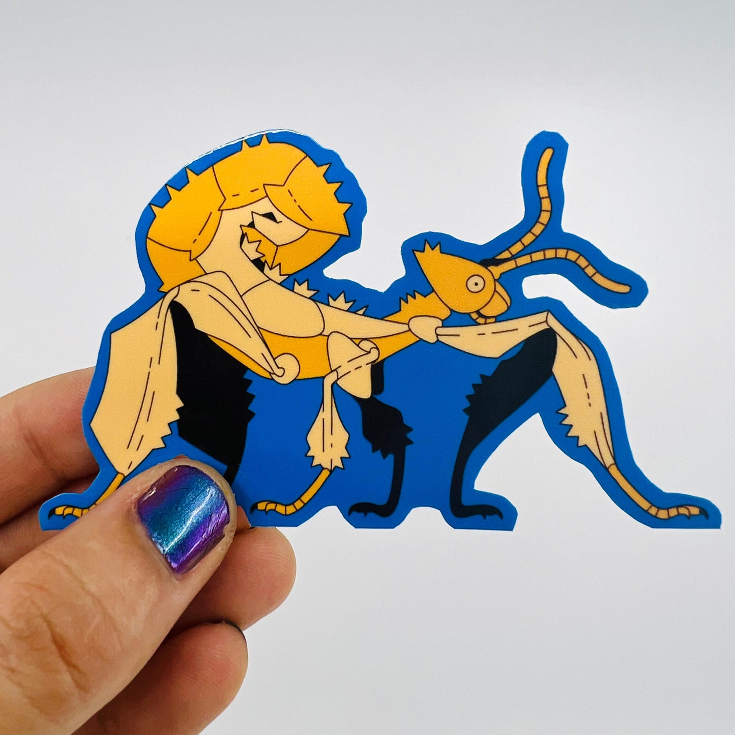 Spiny Stick insect sticker