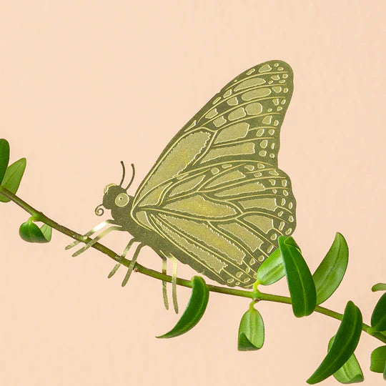Butterfly decoration for potted plants