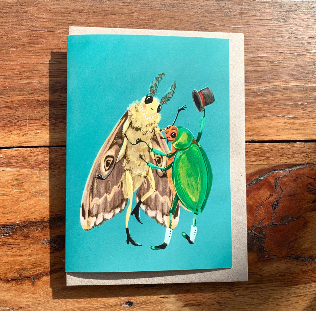 Fancy Dancing Greeting Card