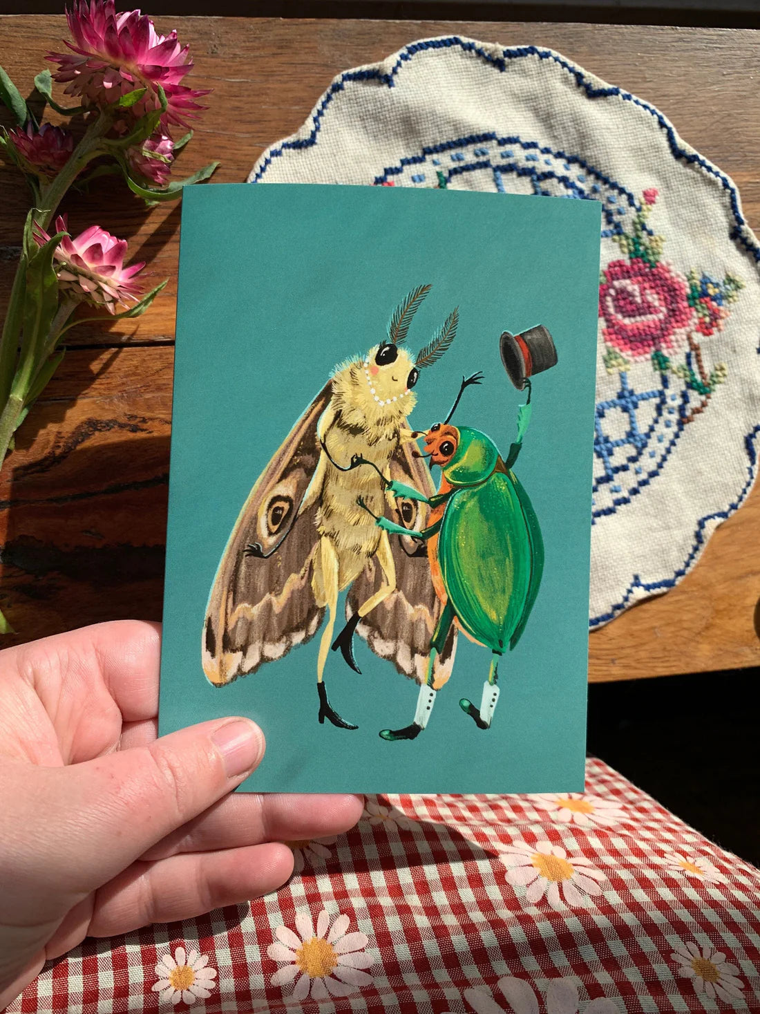 Fancy Dancing Greeting Card