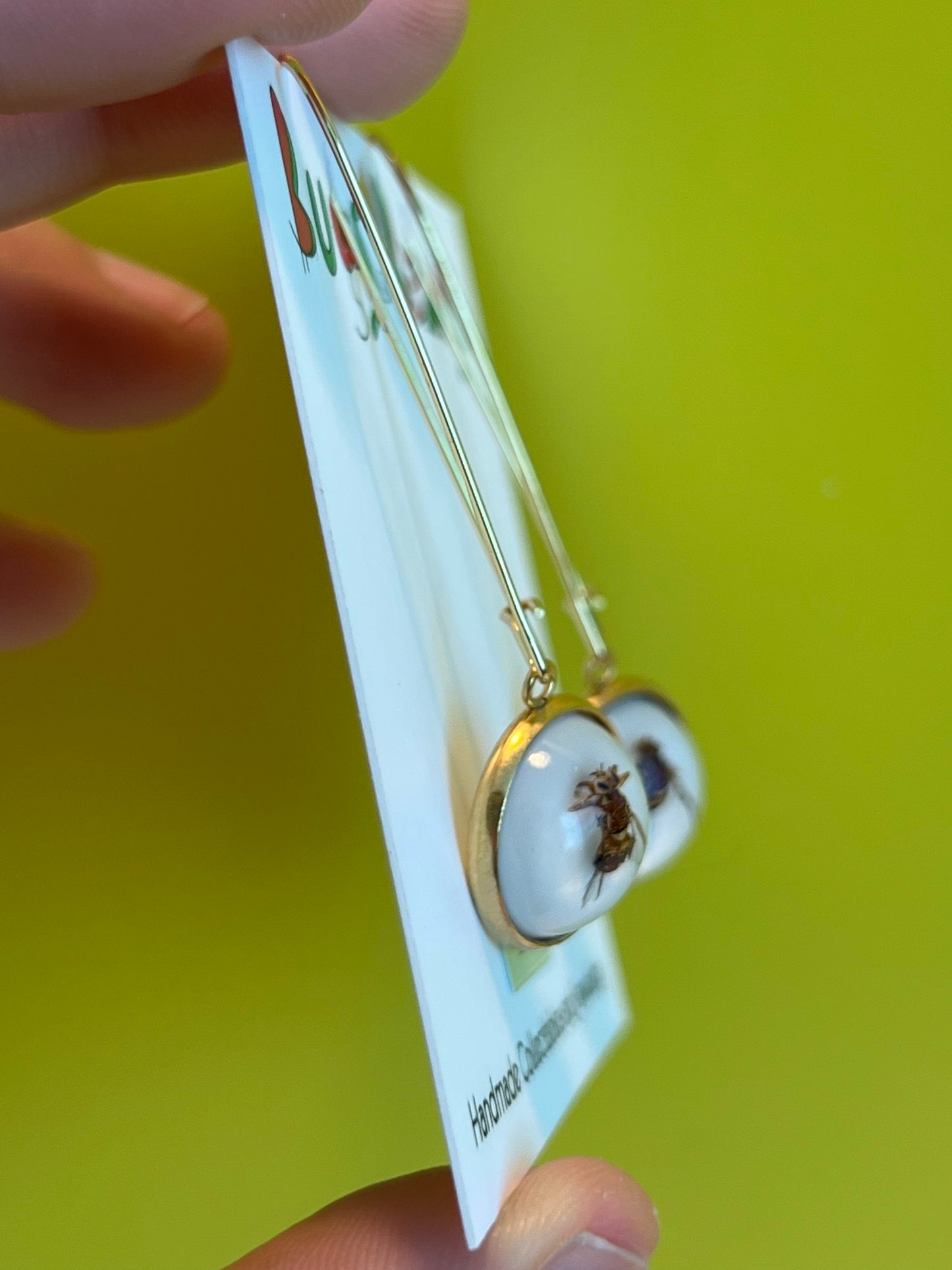 QLD Fruit Fly long Earrings