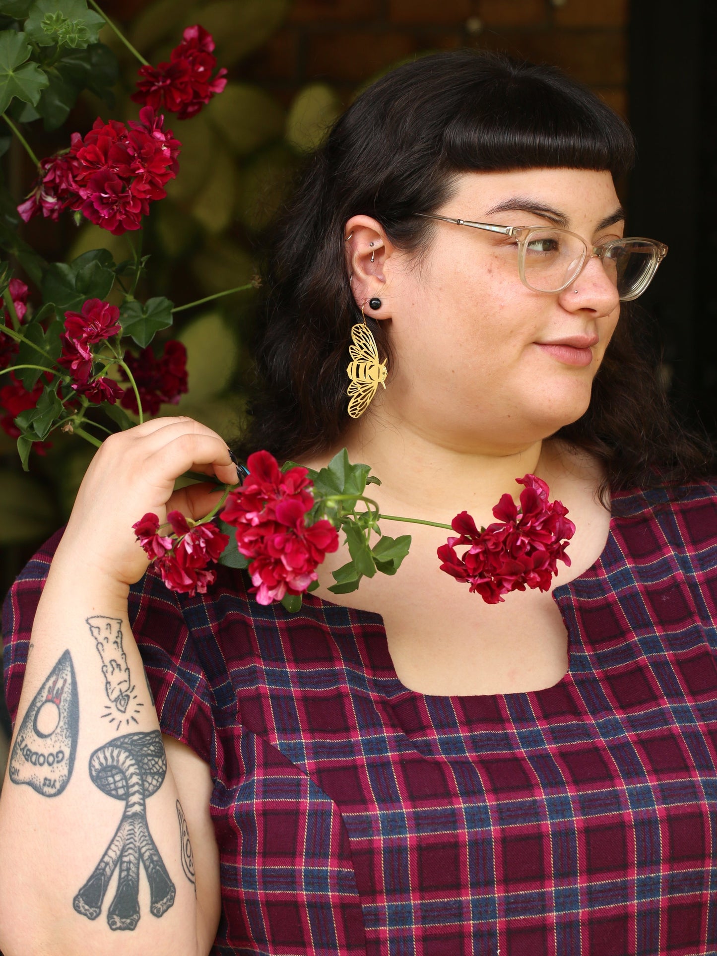 Cicada Earrings