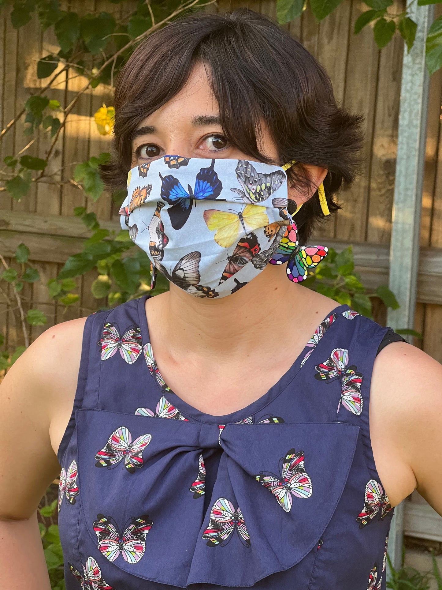 Australian Native Butterflies Facemask