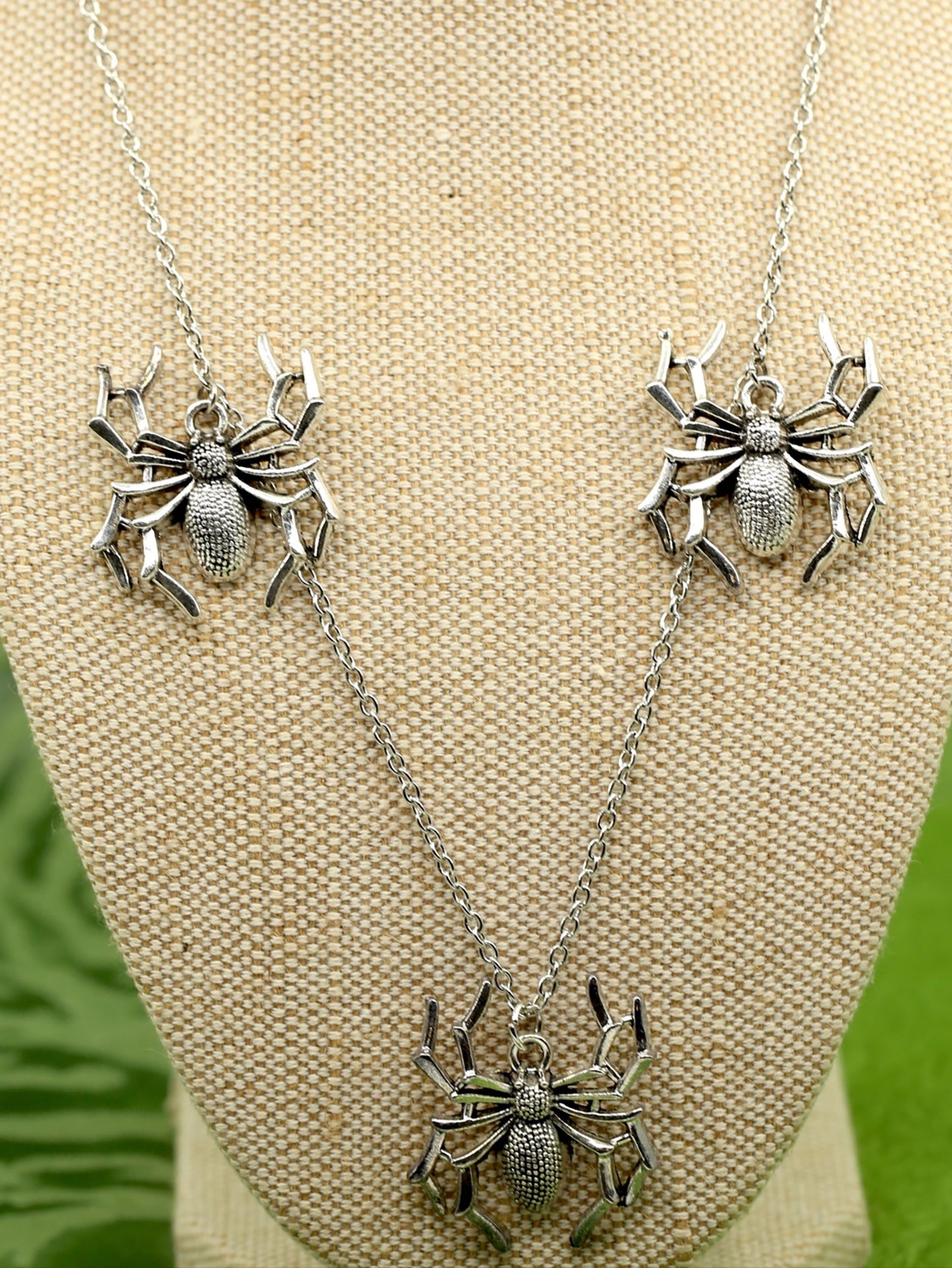 Bunch of Spiders Necklace