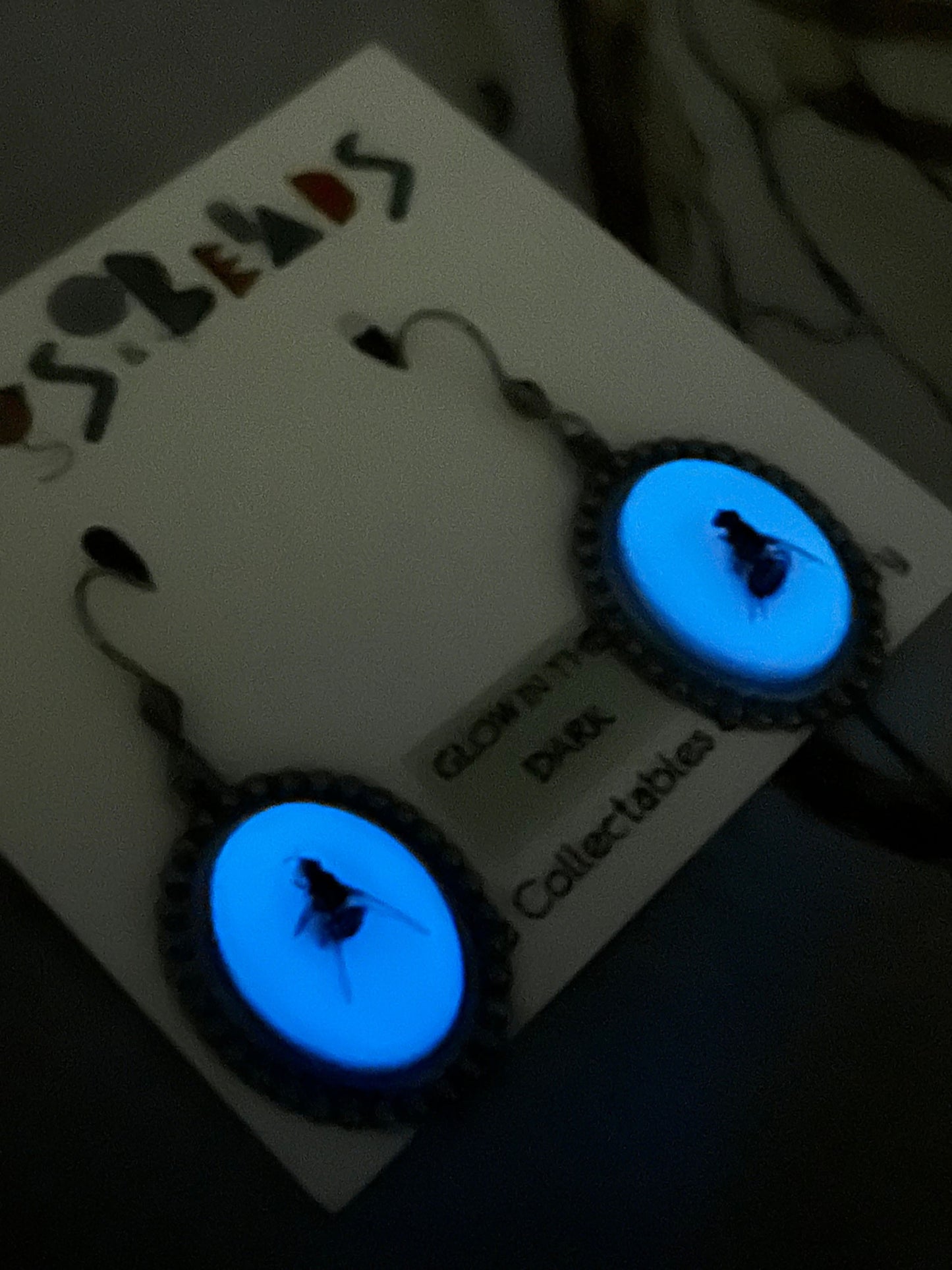 Vintage QLD Fruit Fly Earrings