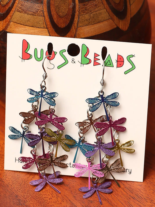 Bunch of Dragonflies Earrings