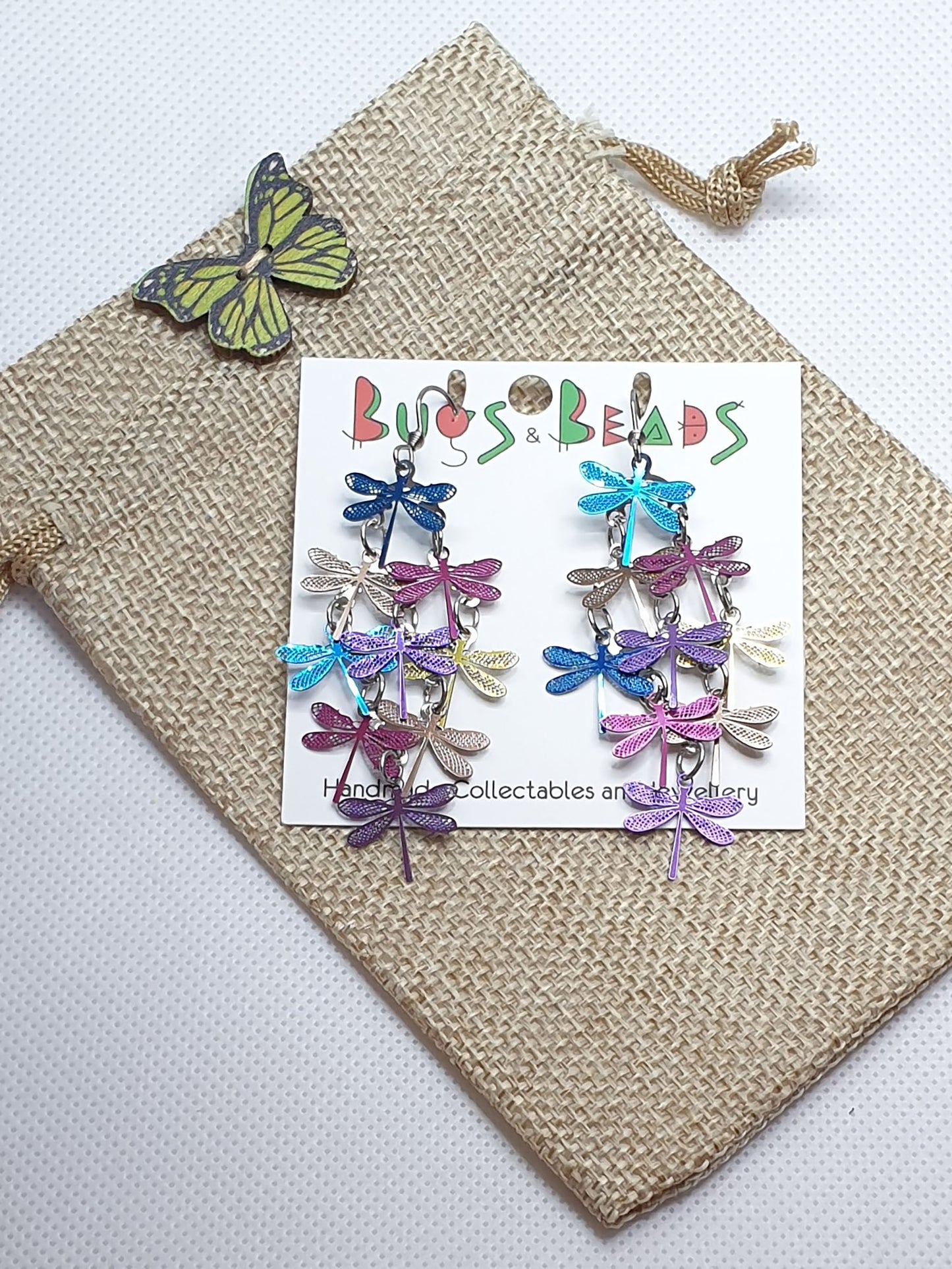 Bunch of Dragonflies Earrings