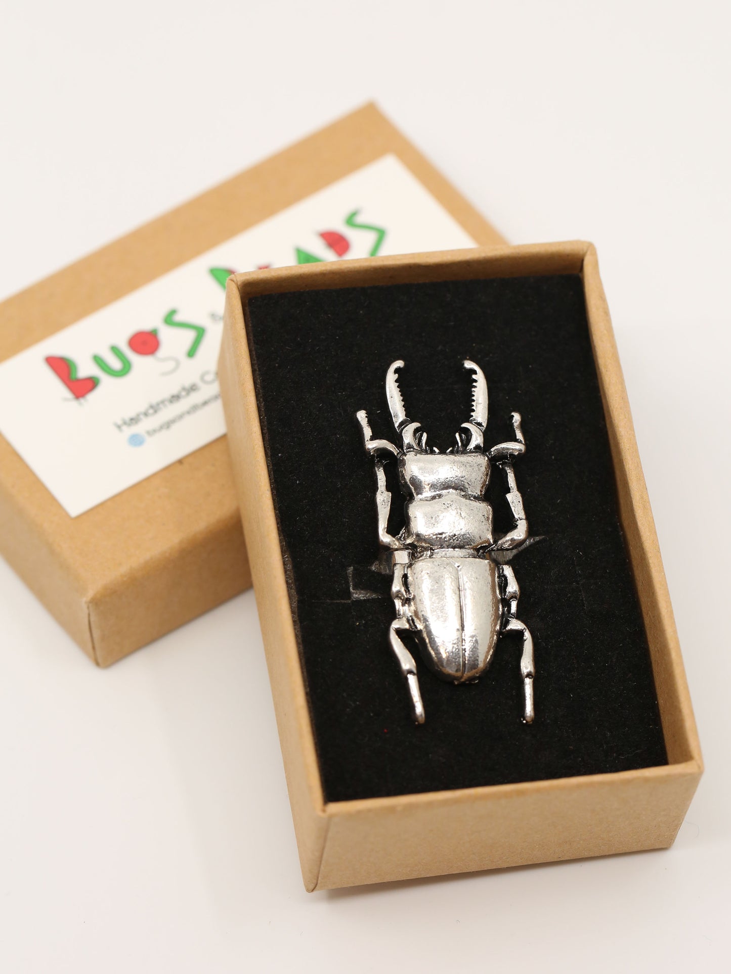 Stag Beetle Ring - Adjustable