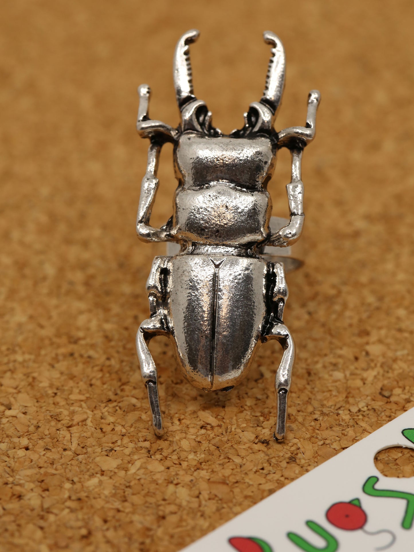 Stag Beetle Ring - Adjustable