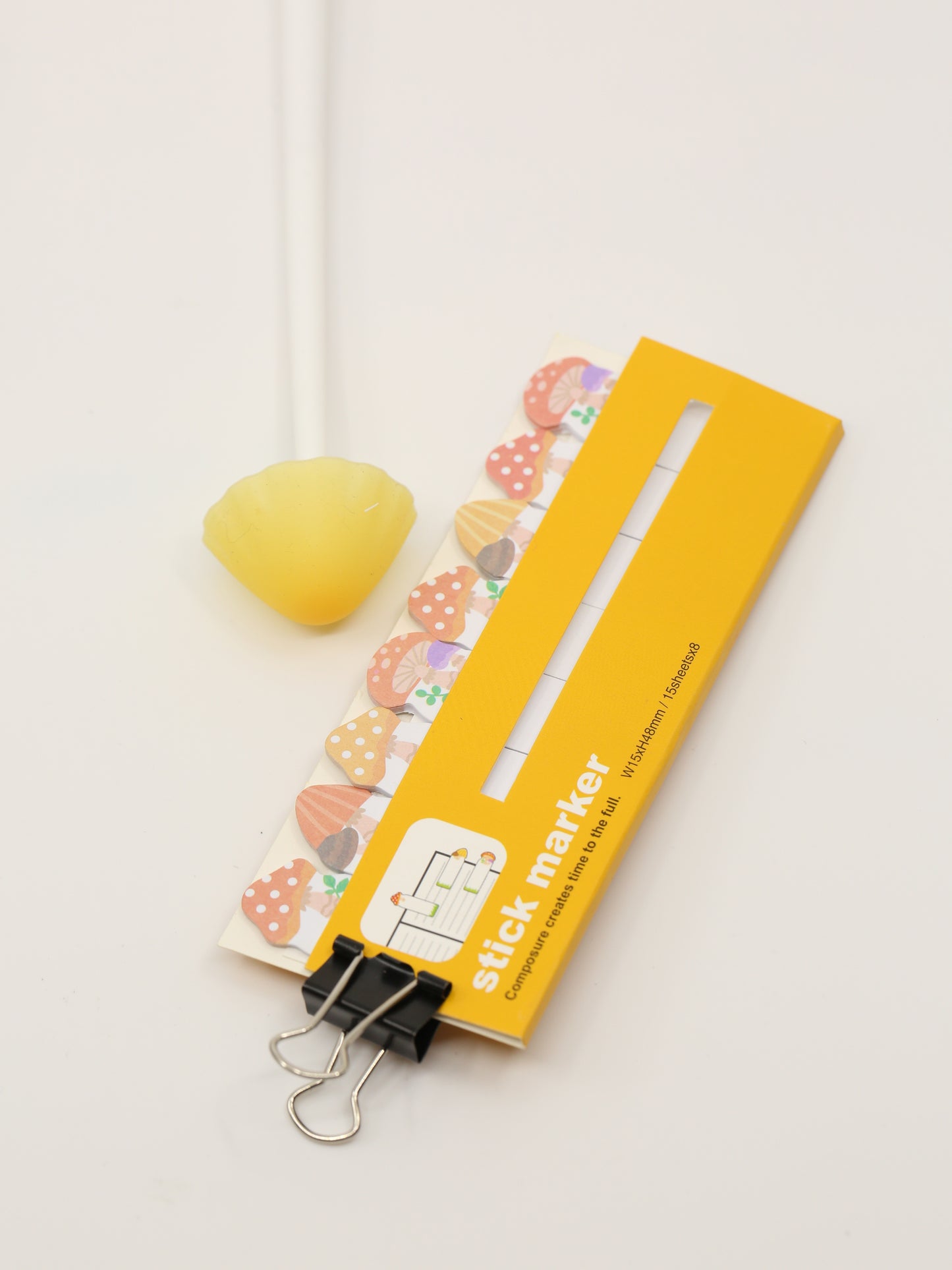 Mushroom sticky page marker