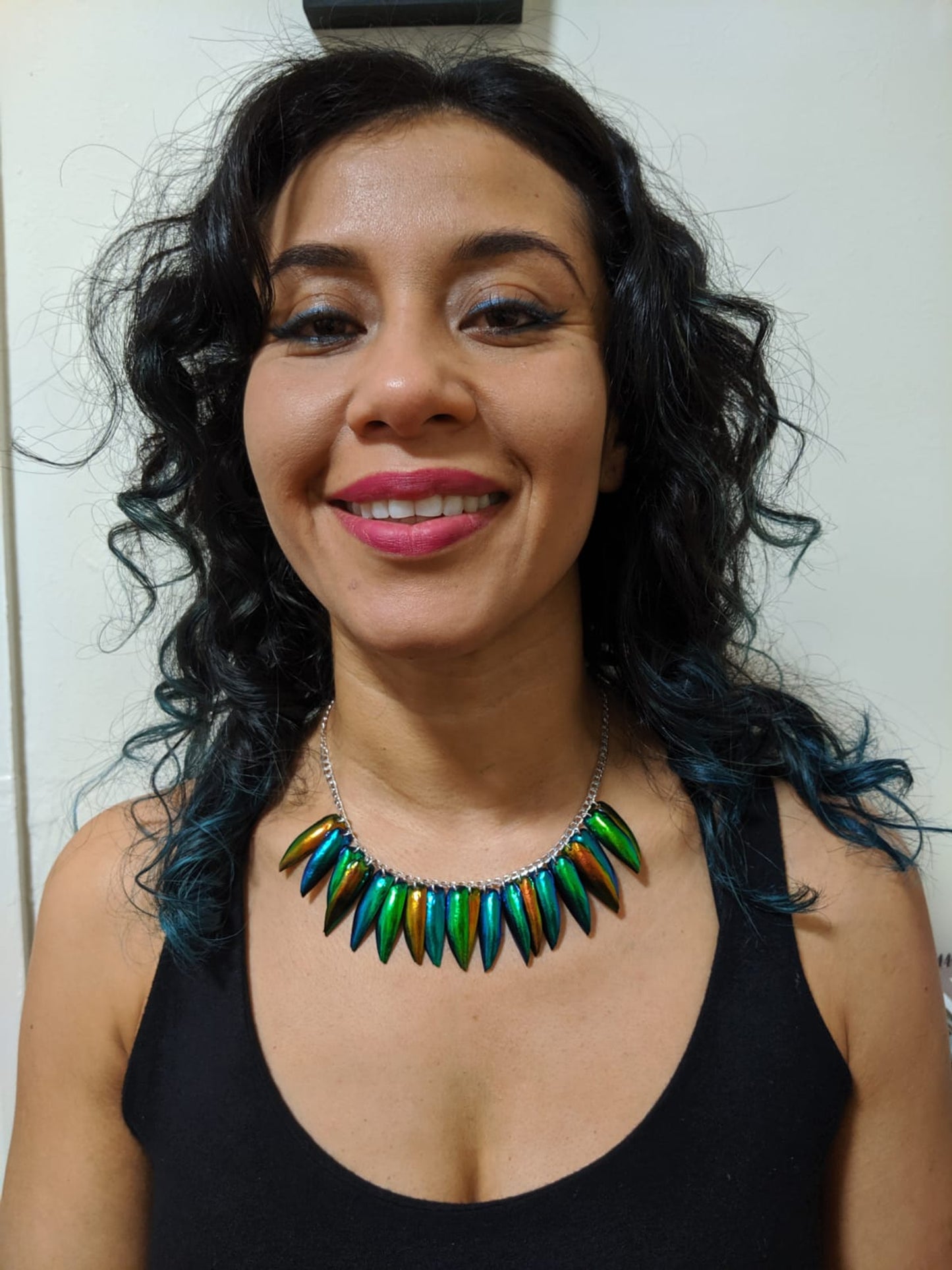 Rainbow wide chain - Sterling Silver