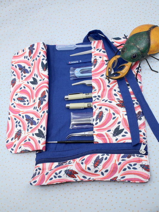 The indispensable entomological tool roll up - Cicadas