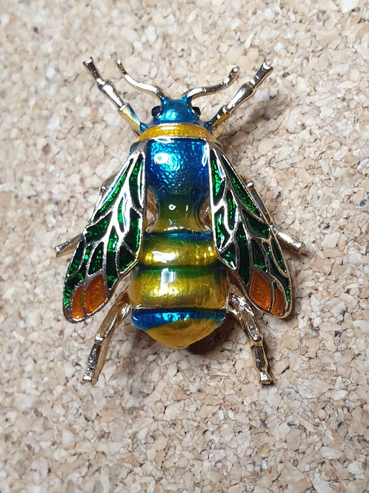 Native Bee Brooch