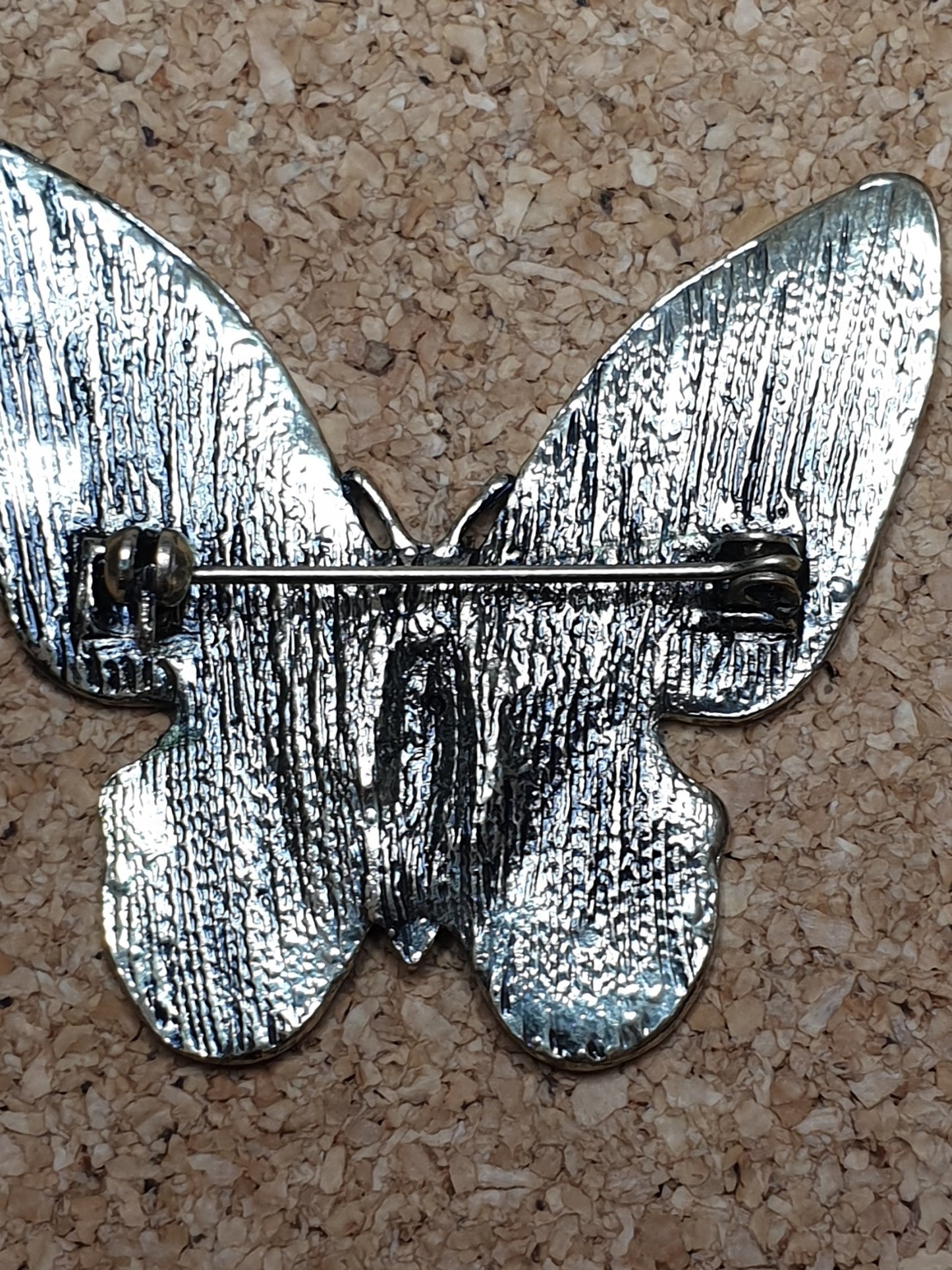 White Butterfly Brooch