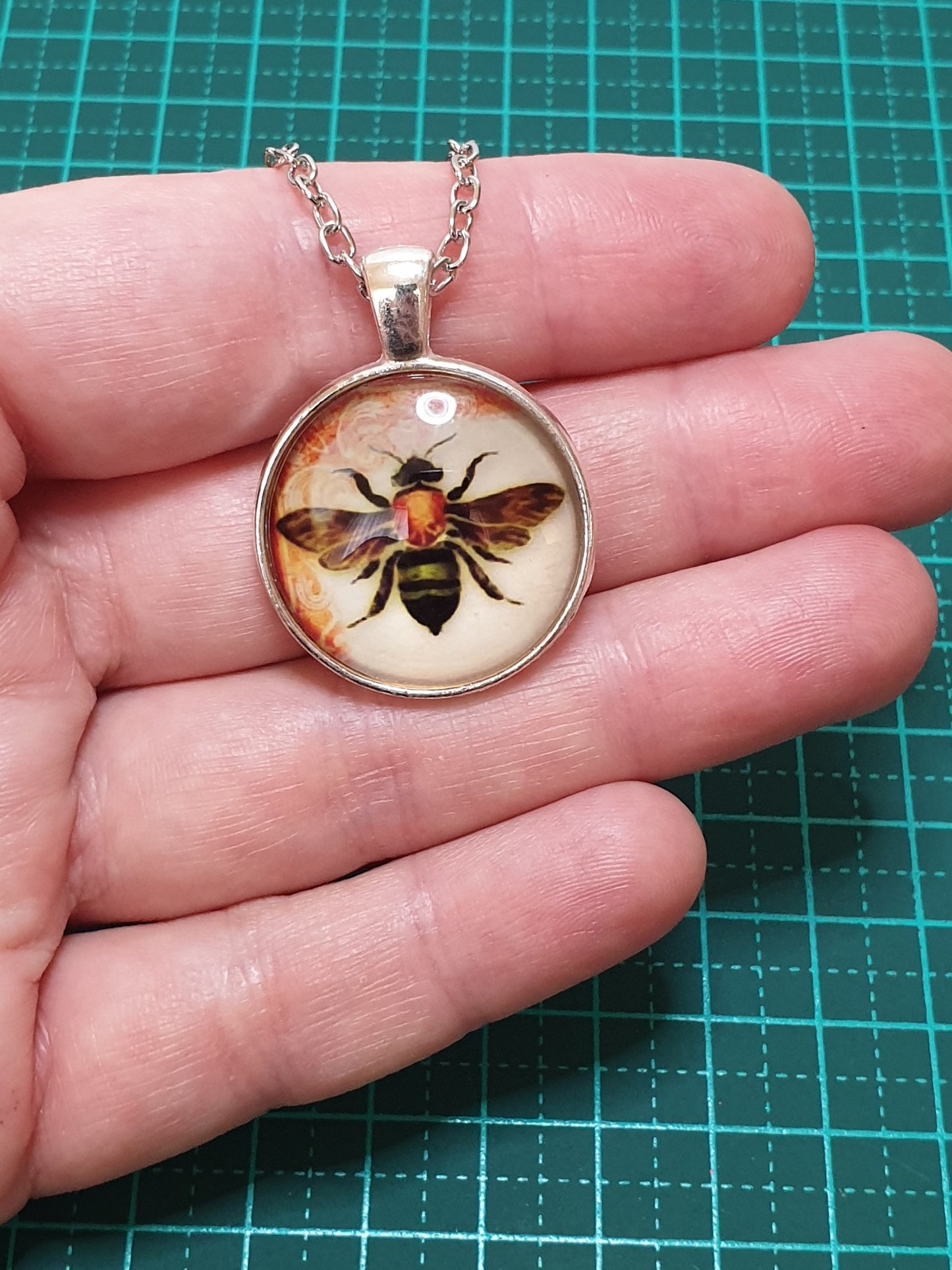 Vintage Bee Necklace