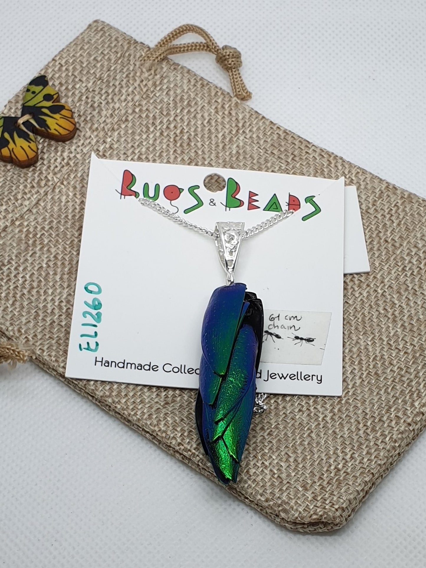 Twelve wings pendant - Sterling Silver