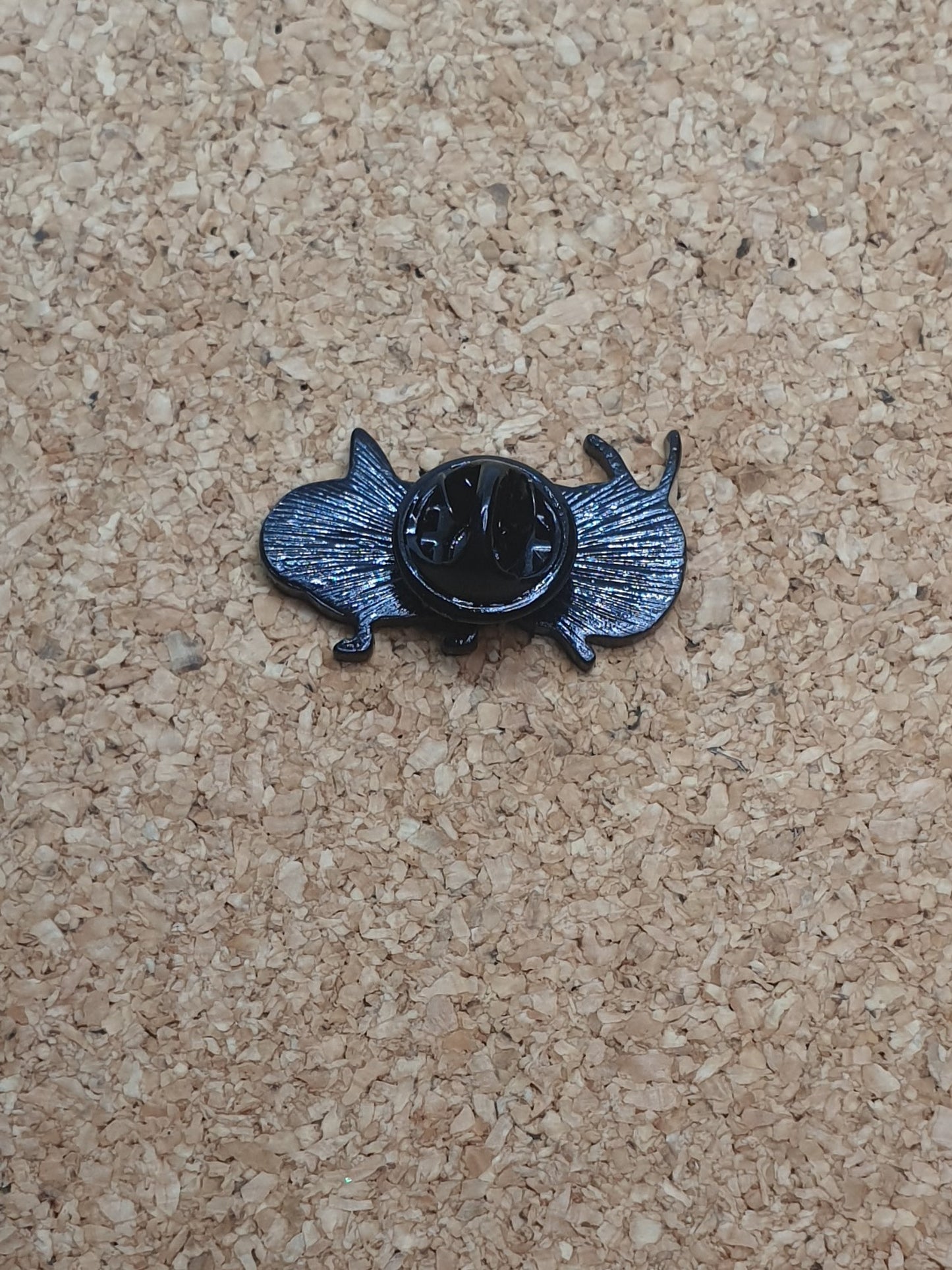 Grasshopper cartoon pin