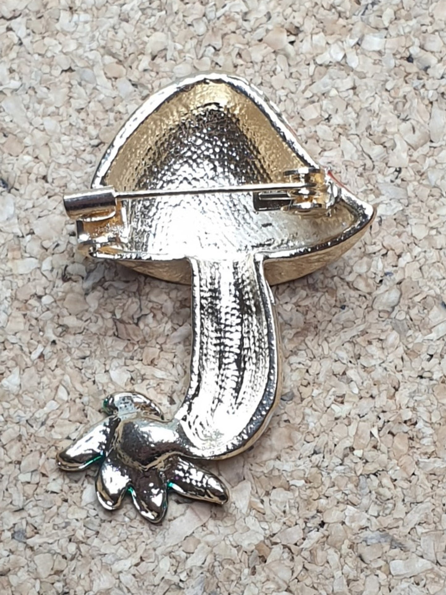 Amanita Muscaria Brooch
