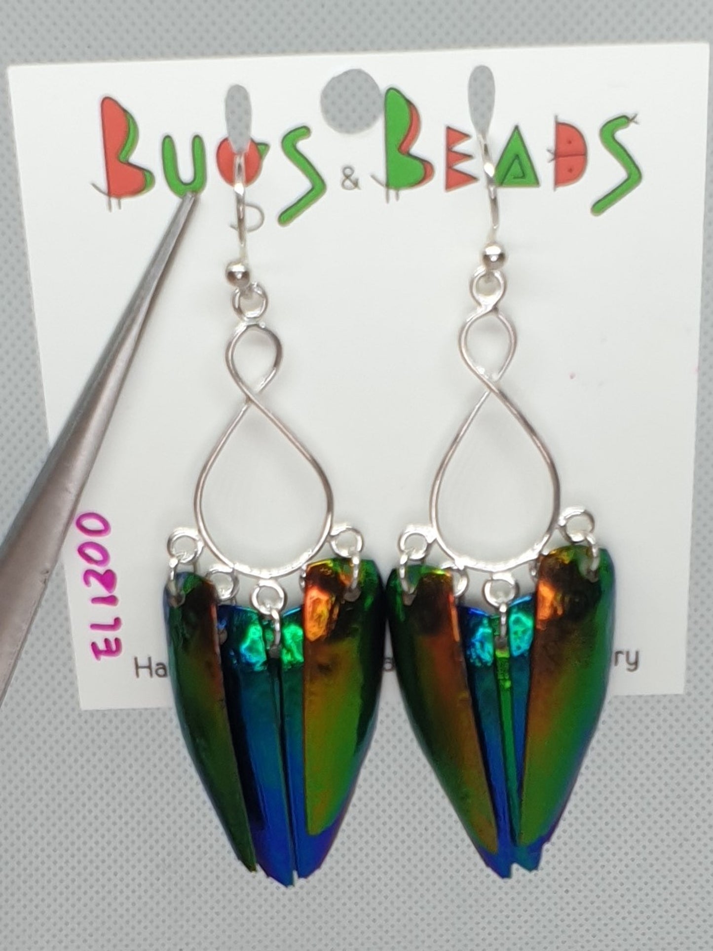 Pot belly Chandelier - Sterling Silver