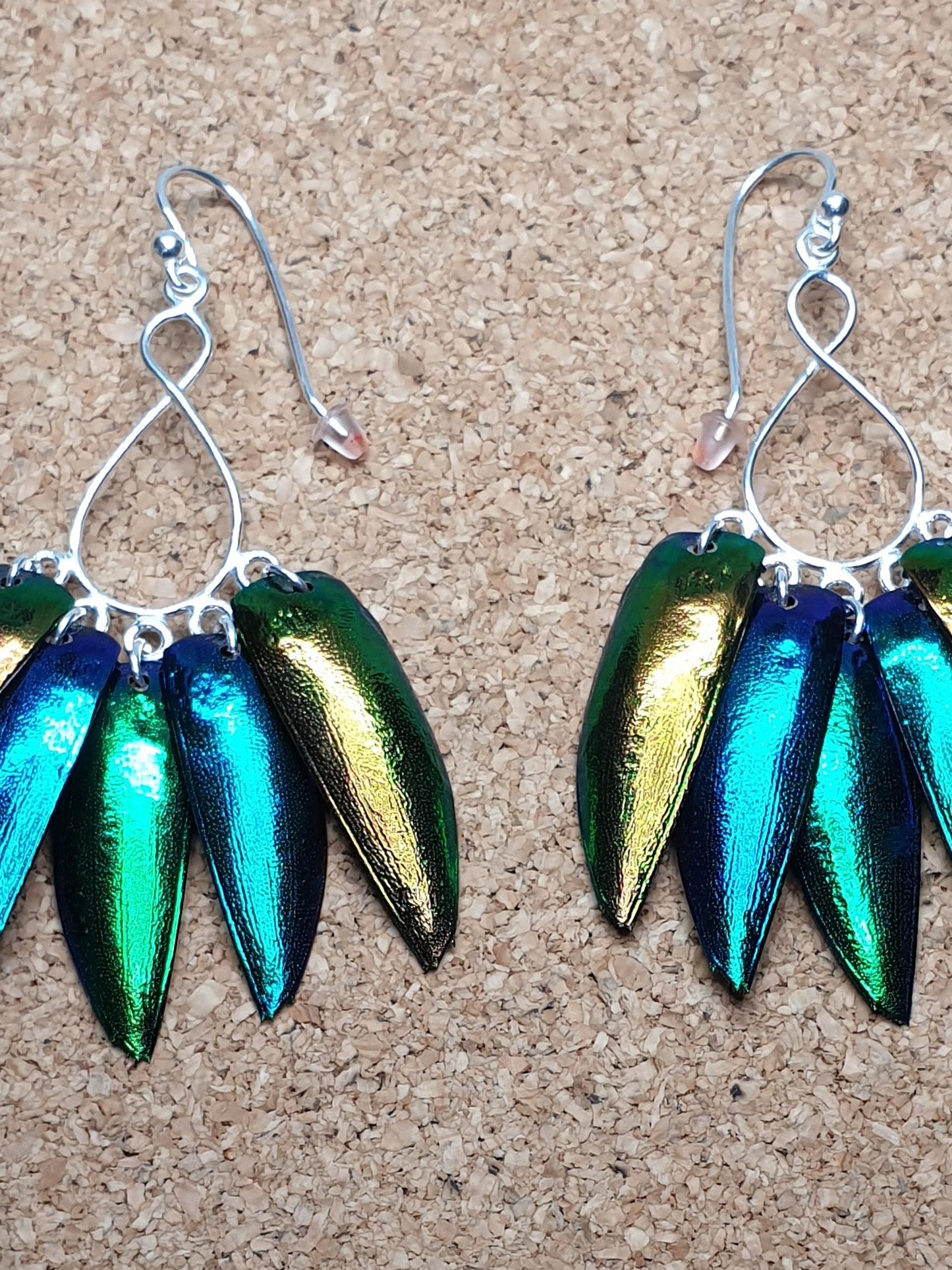 Pot belly Chandelier - Sterling Silver