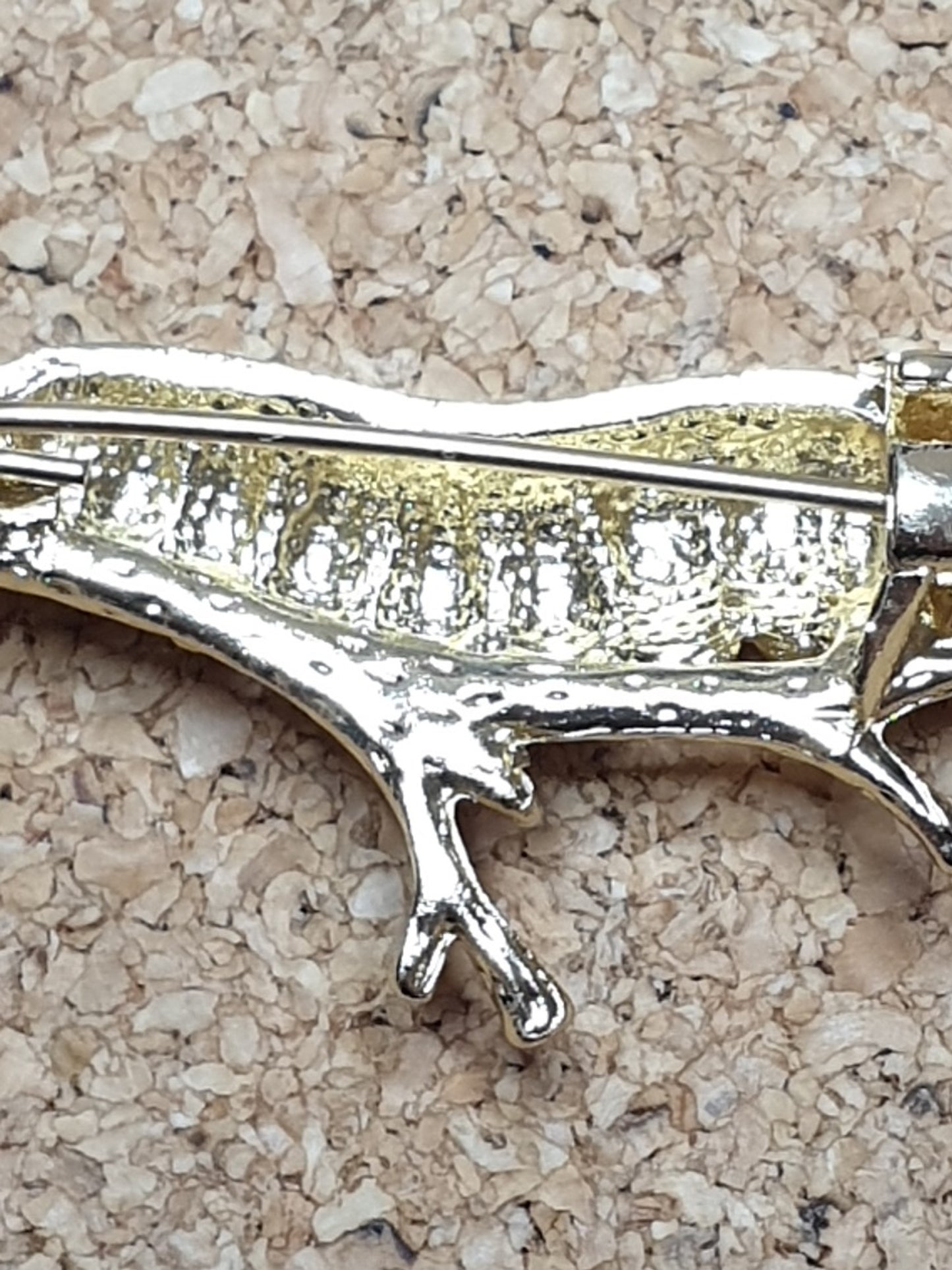 Silkworm Brooch