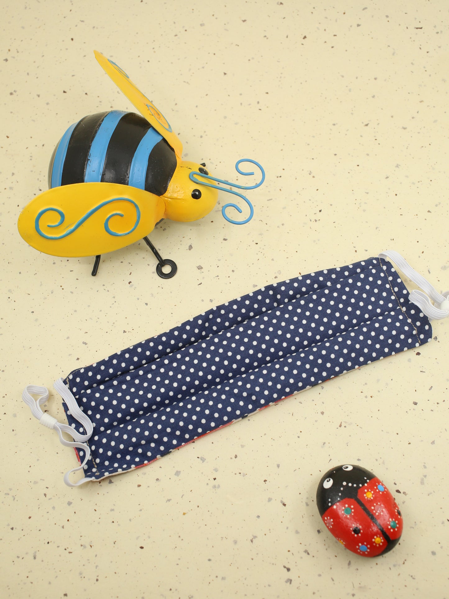 Red cicadas Face Mask