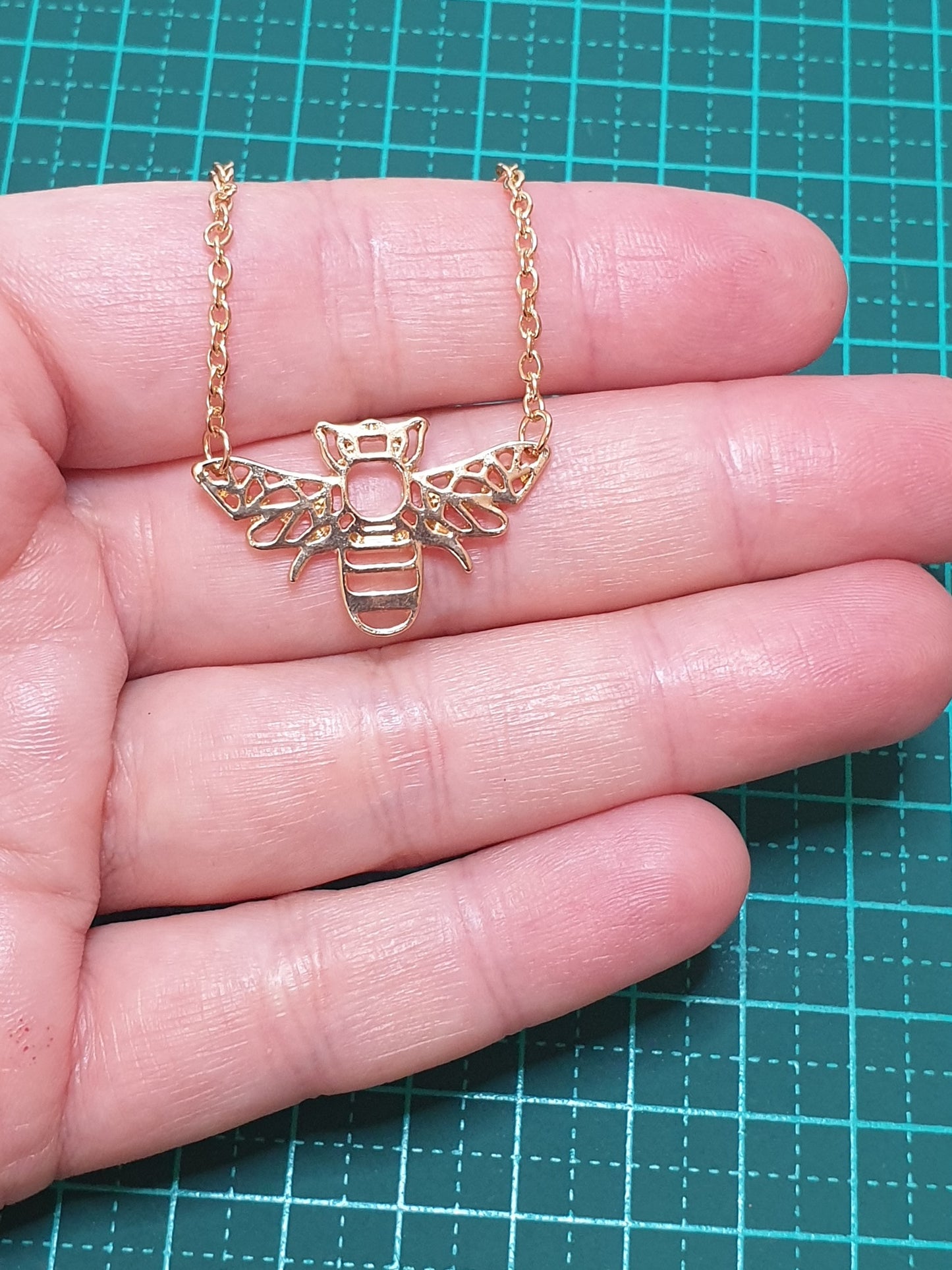Bee Necklace - Golden
