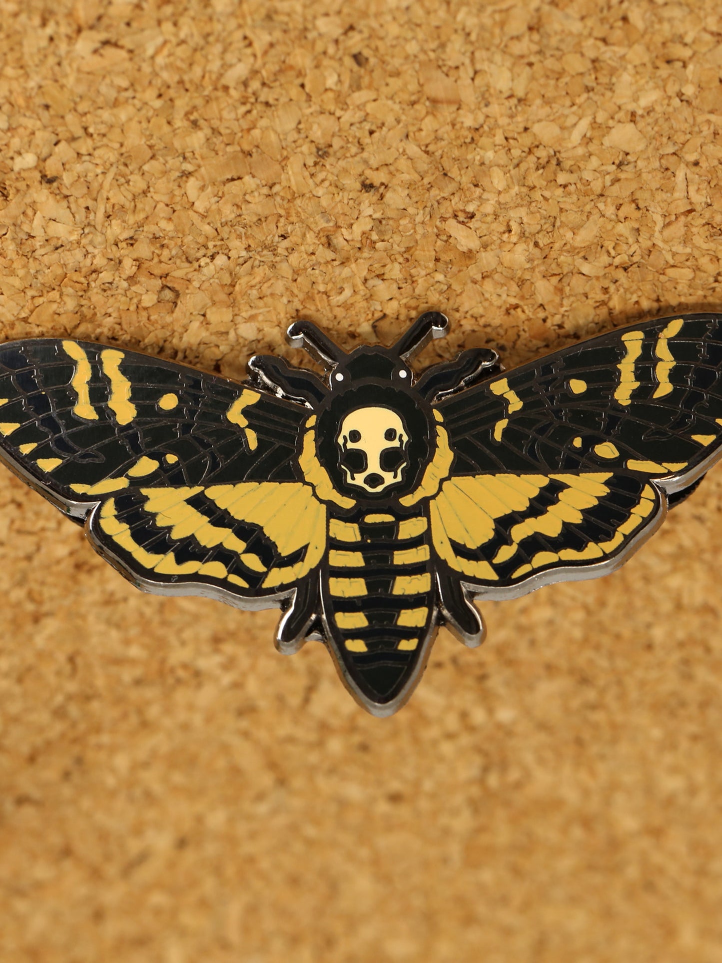Death's-head hawkmoth pin