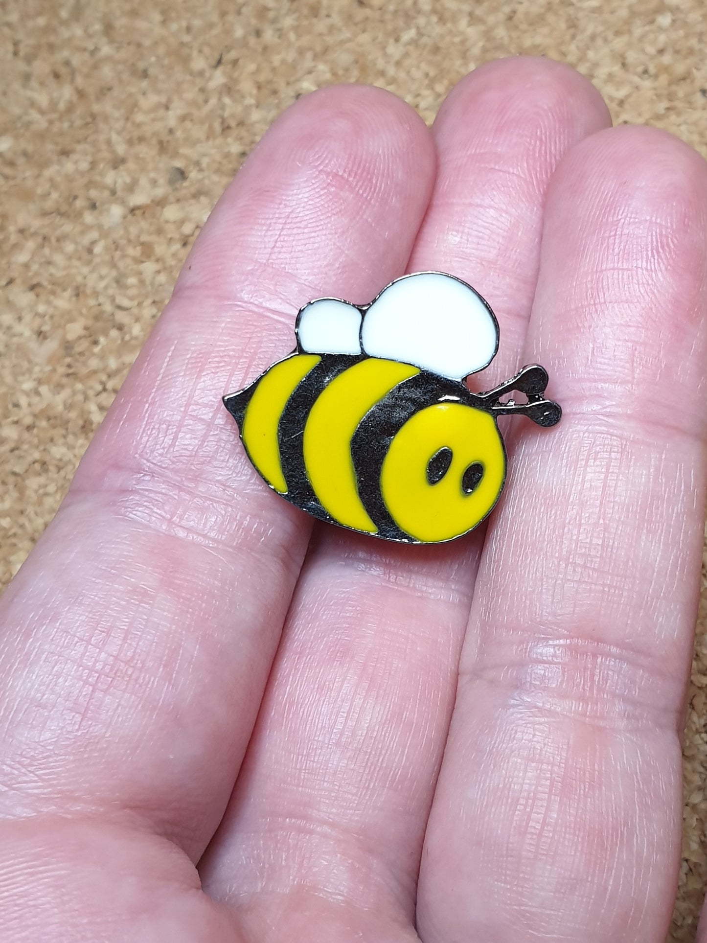 Bee Pin - Cartoon Medium