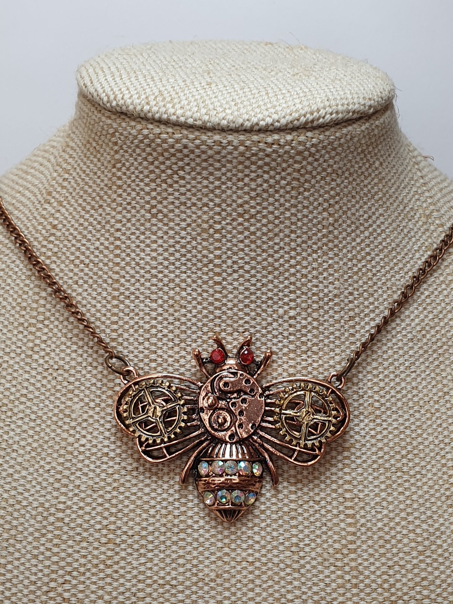Steampunk Bee Necklace