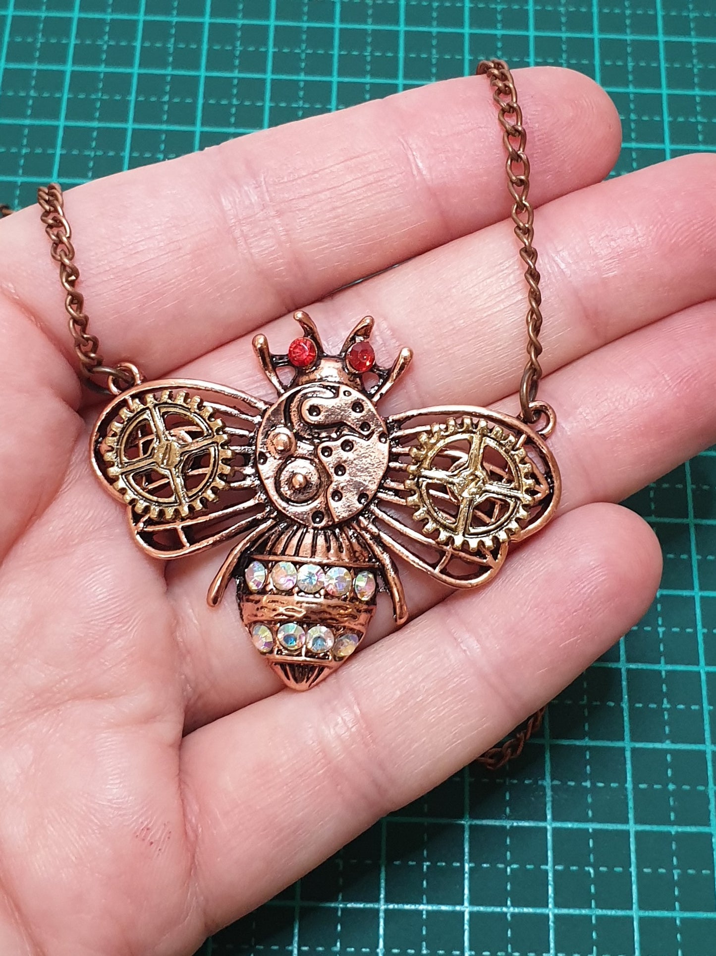 Steampunk Bee Necklace