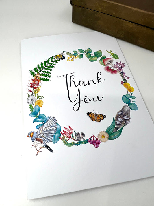 Thank you Greetings Card